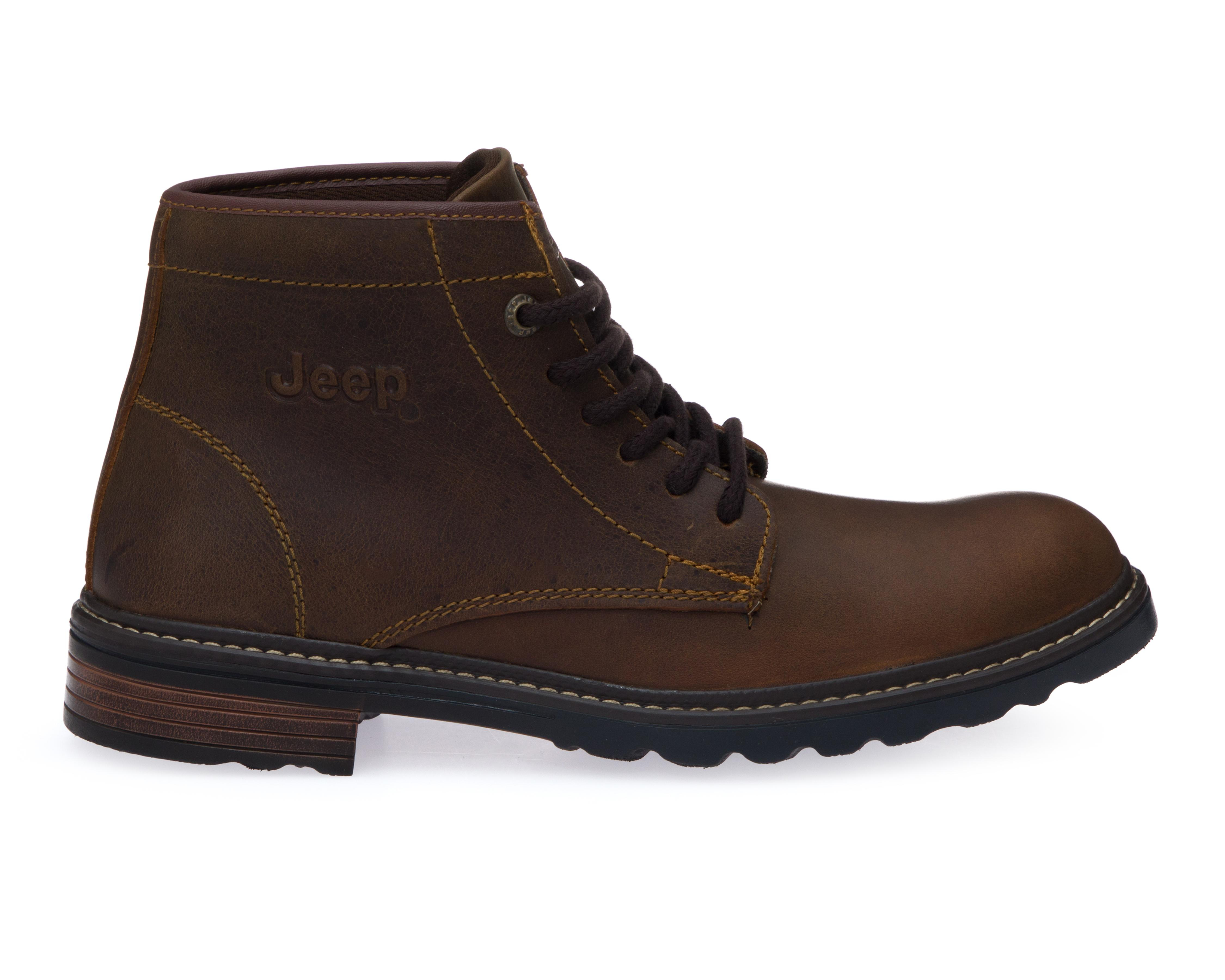 Foto 3 pulgar | Botas Casuales Jeep de Piel para Hombre