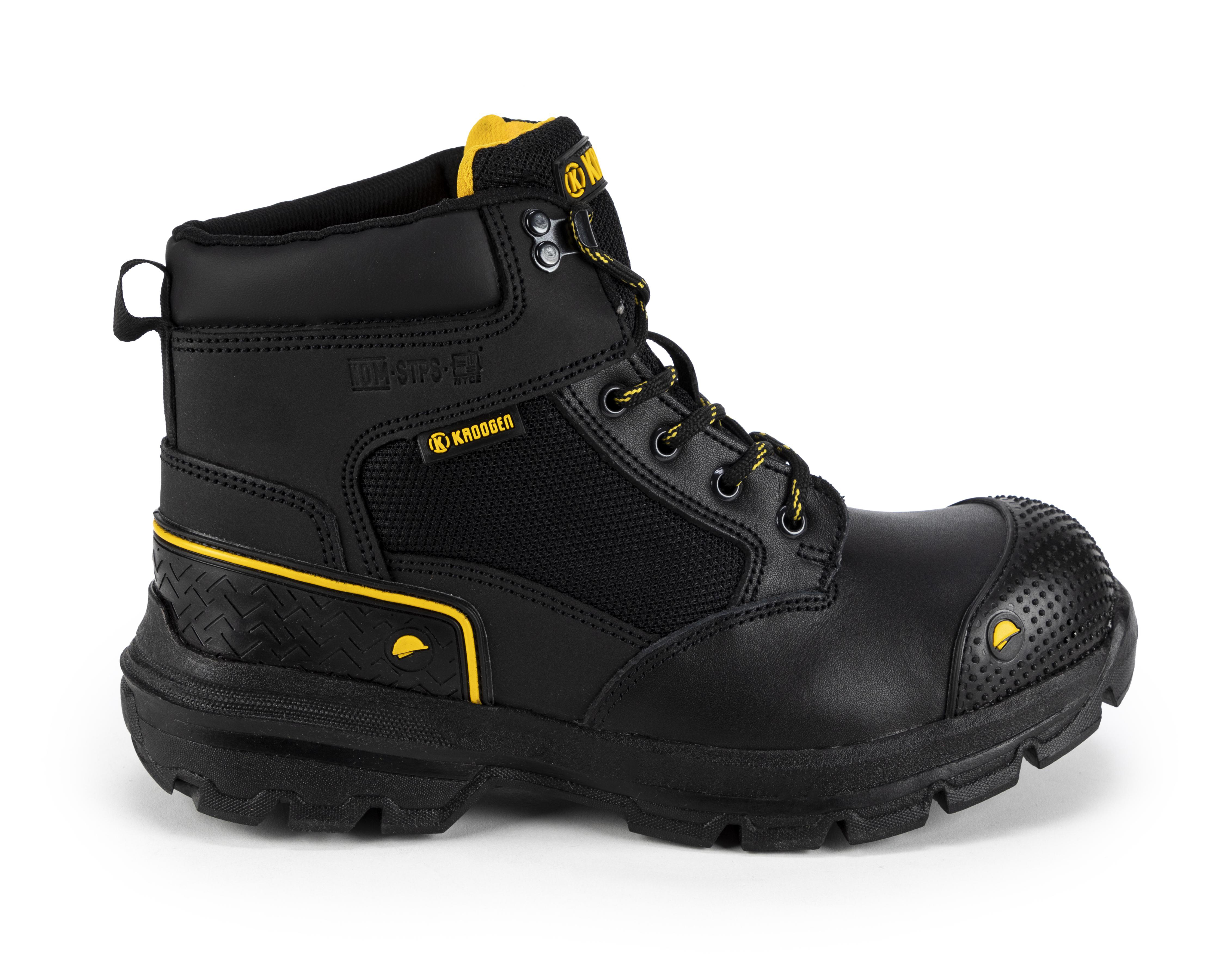 Foto 3 pulgar | Botas de Trabajo Kroogen de Piel para Hombre