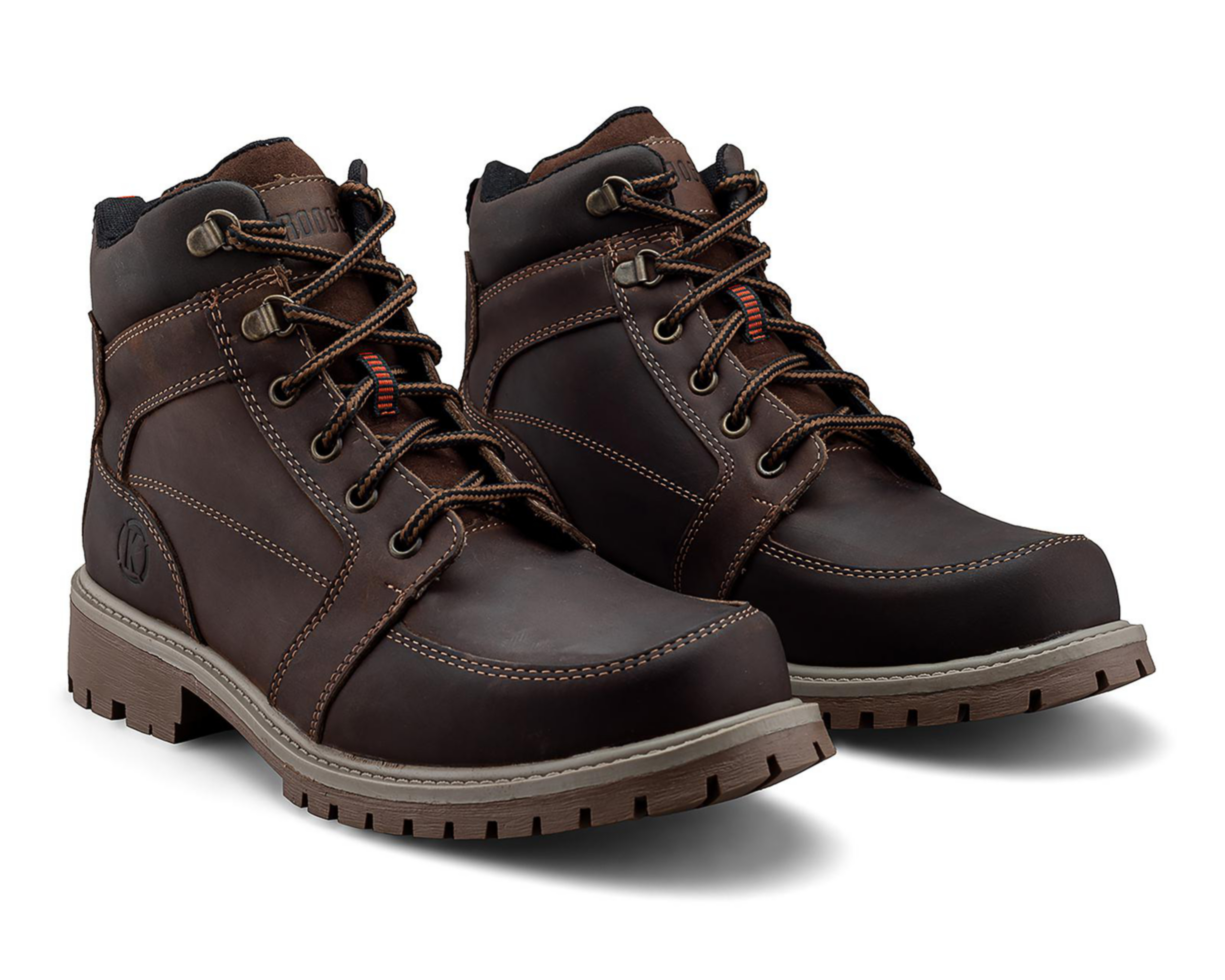 Foto 2 pulgar | Botas de Trabajo Kroogen de Piel para Hombre