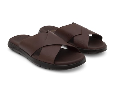 Foto 1 | Sandalias Casuales Flexi de Piel para Hombre