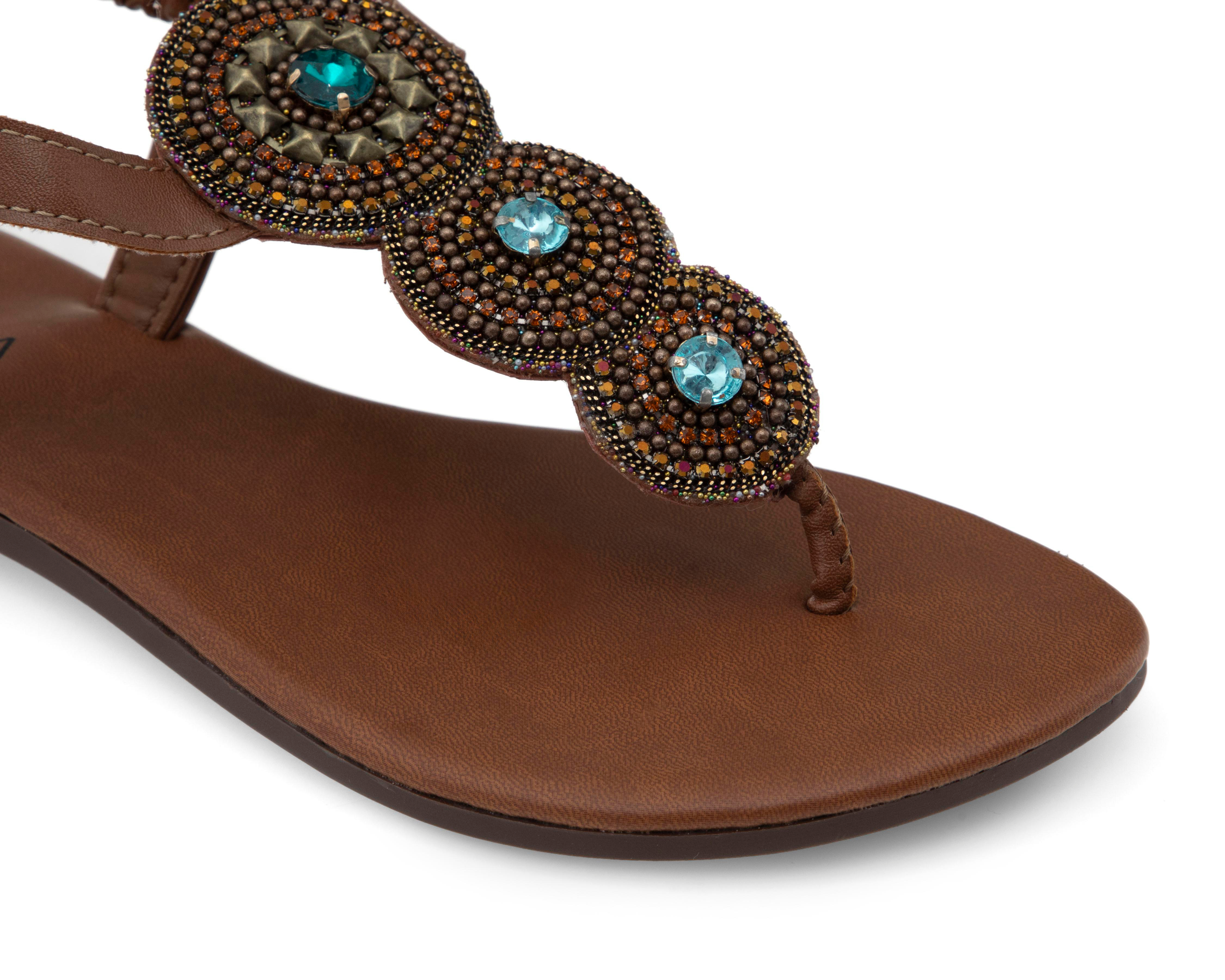 Foto 7 pulgar | Sandalias Casuales Sahara para Mujer