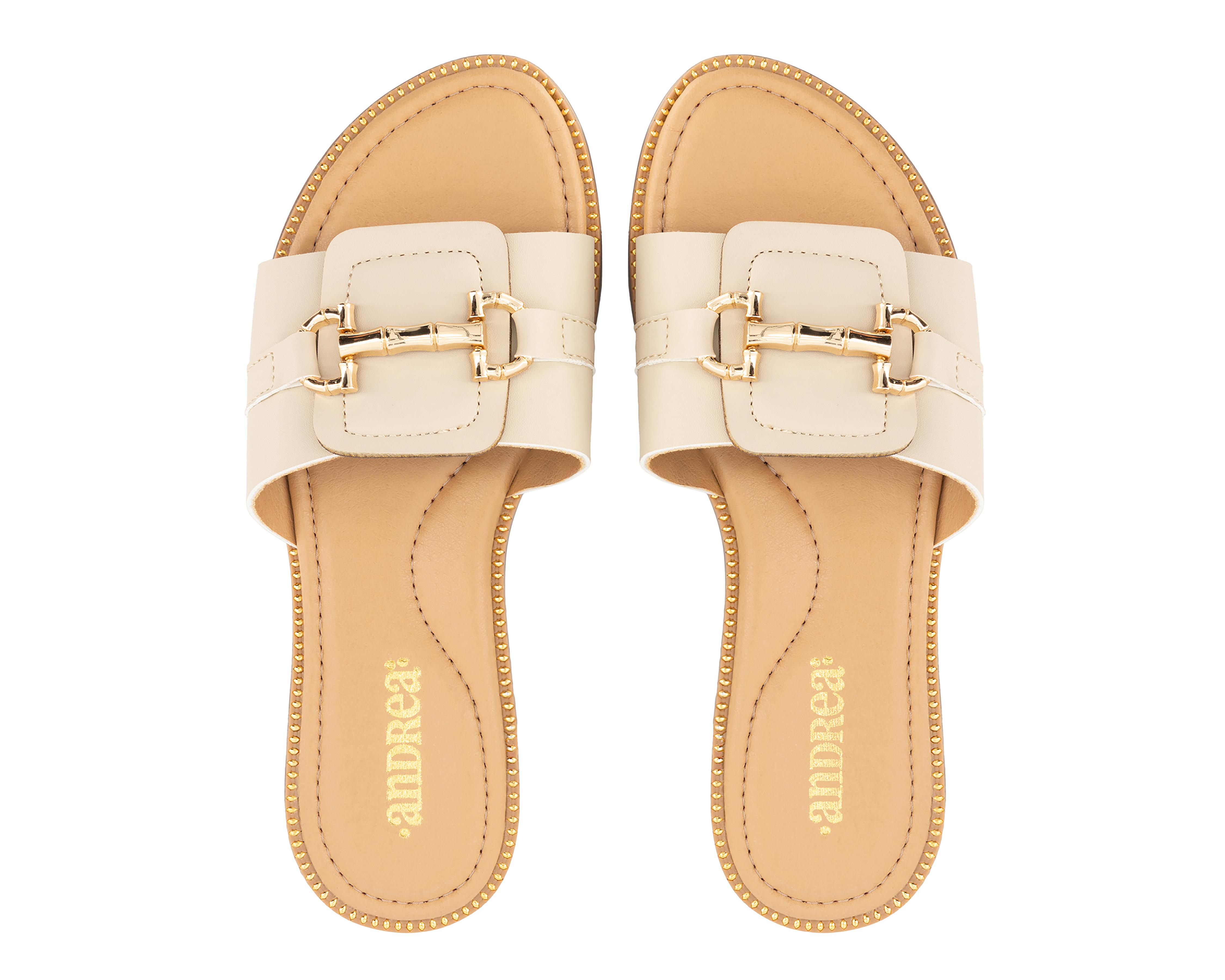 Foto 4 pulgar | Sandalias Casuales Andrea para Mujer