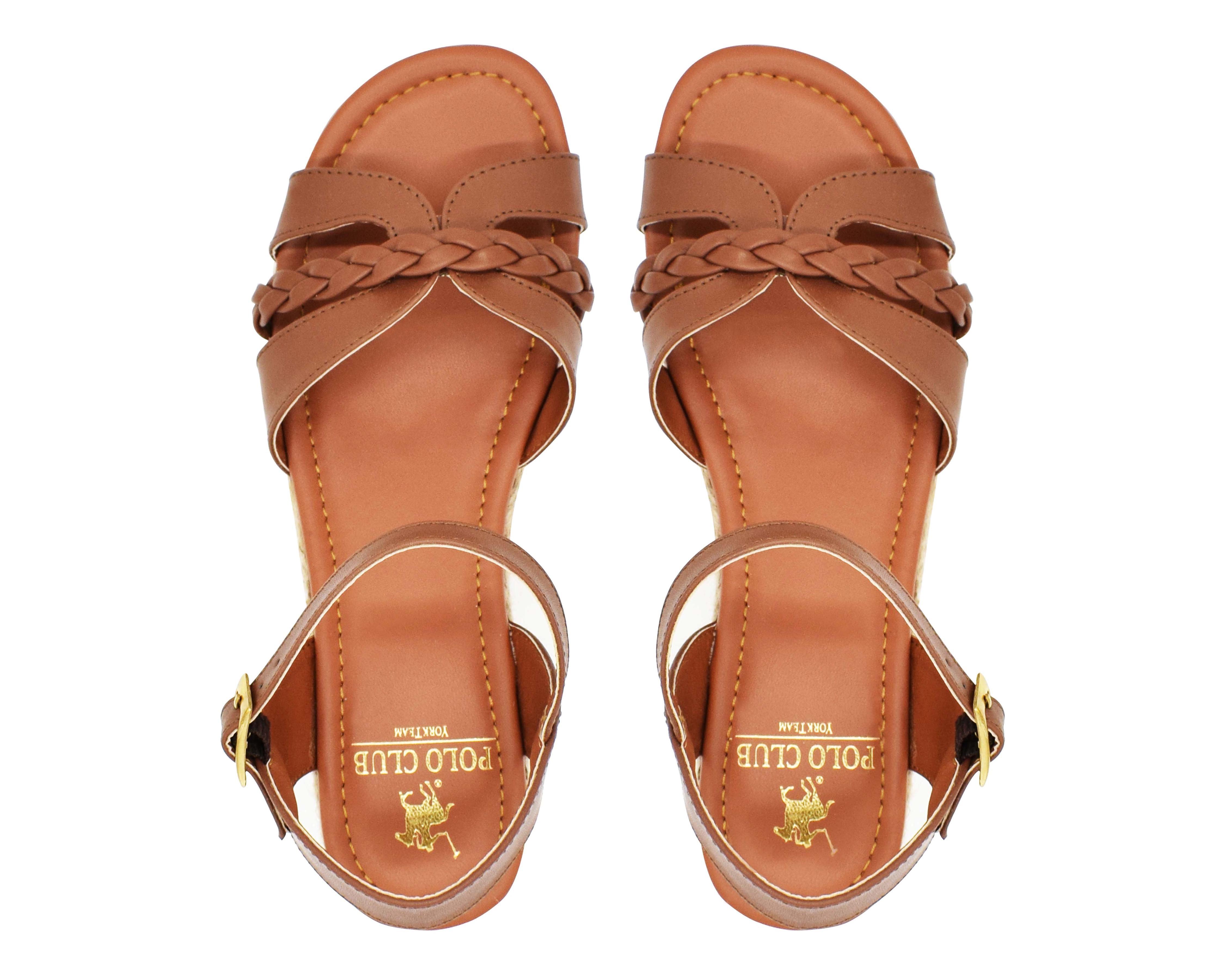 Foto 4 pulgar | Sandalias Casuales York Team Polo Club para Mujer