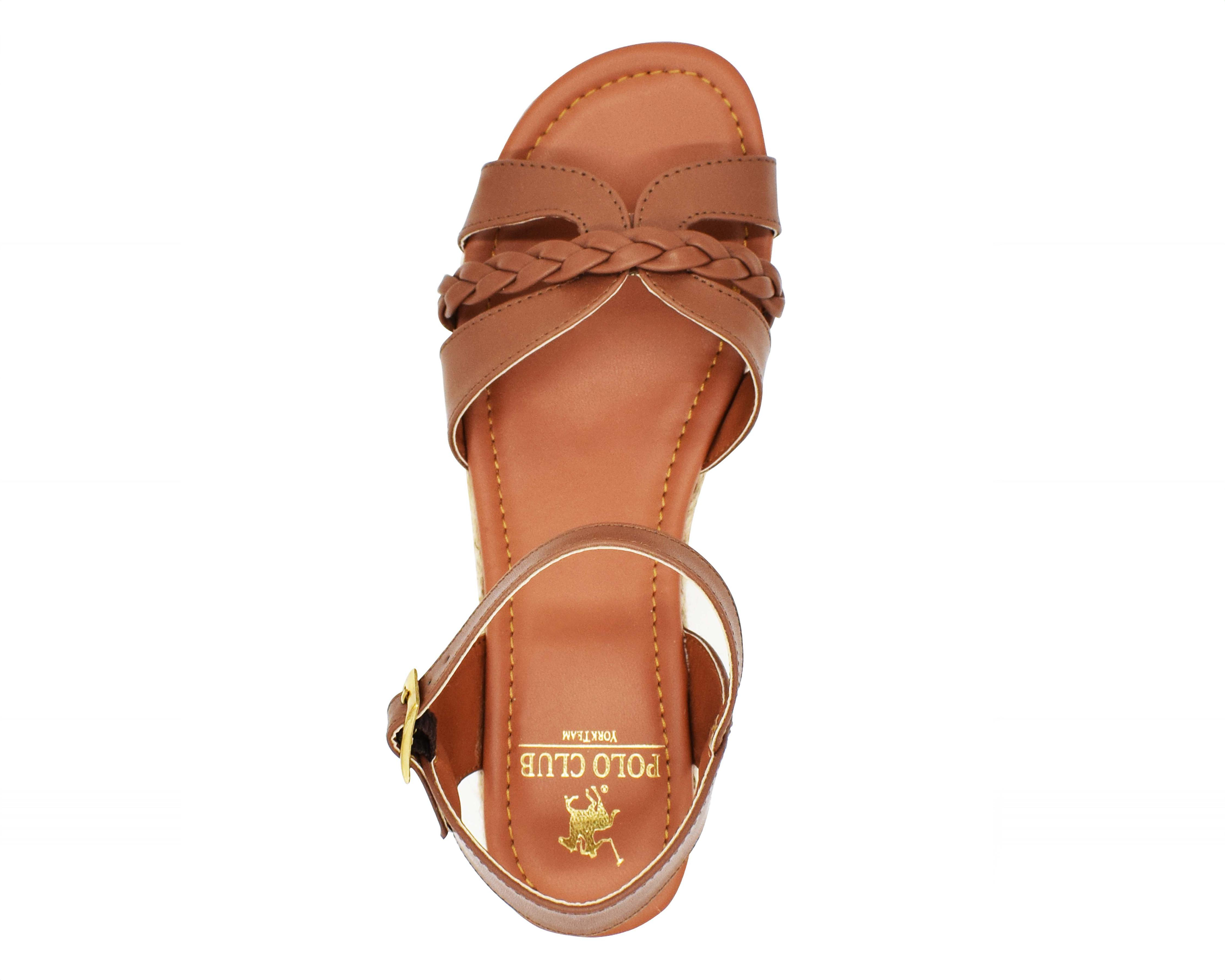 Foto 6 pulgar | Sandalias Casuales York Team Polo Club para Mujer