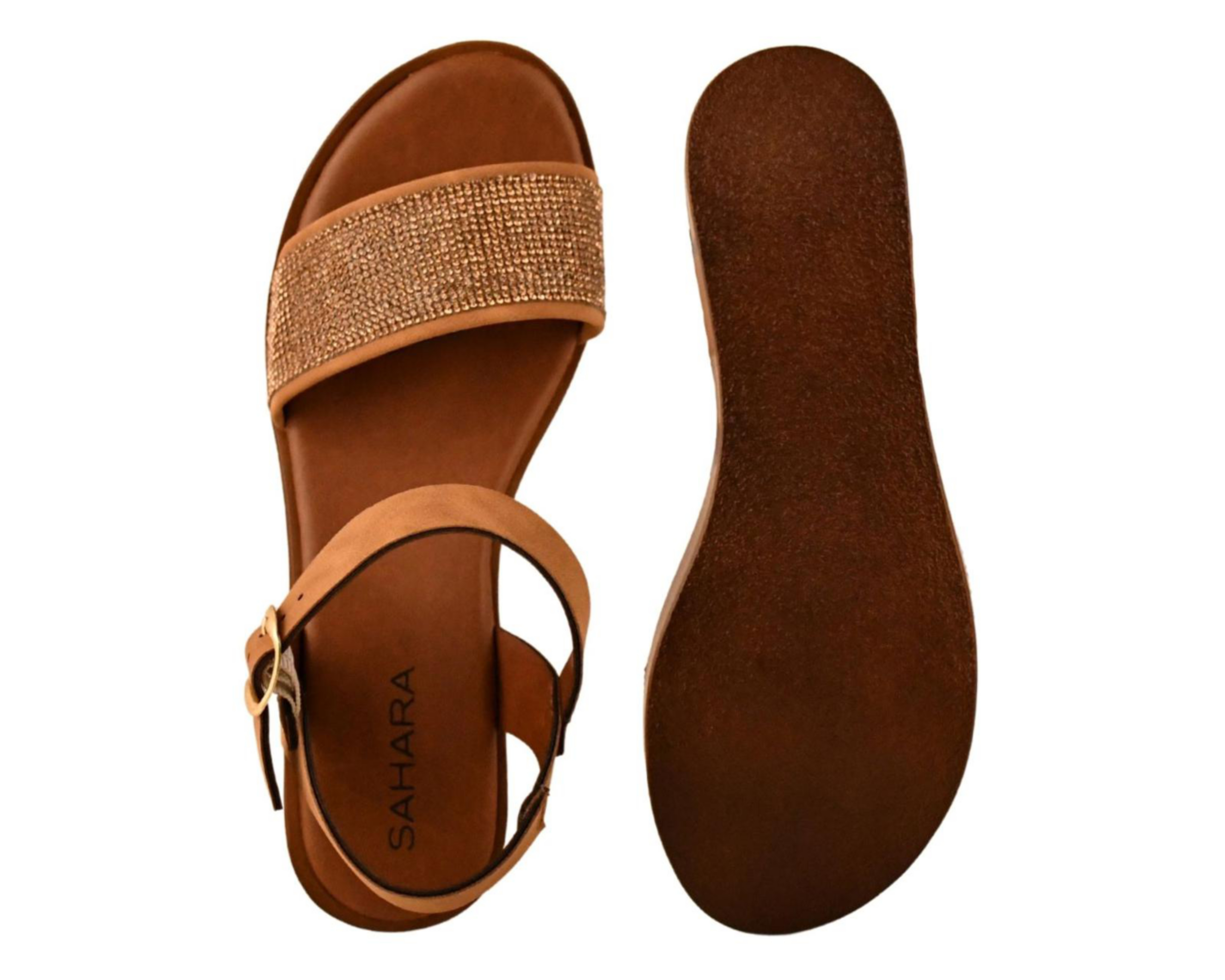 Foto 3 pulgar | Sandalias Casuales Sahara para Mujer