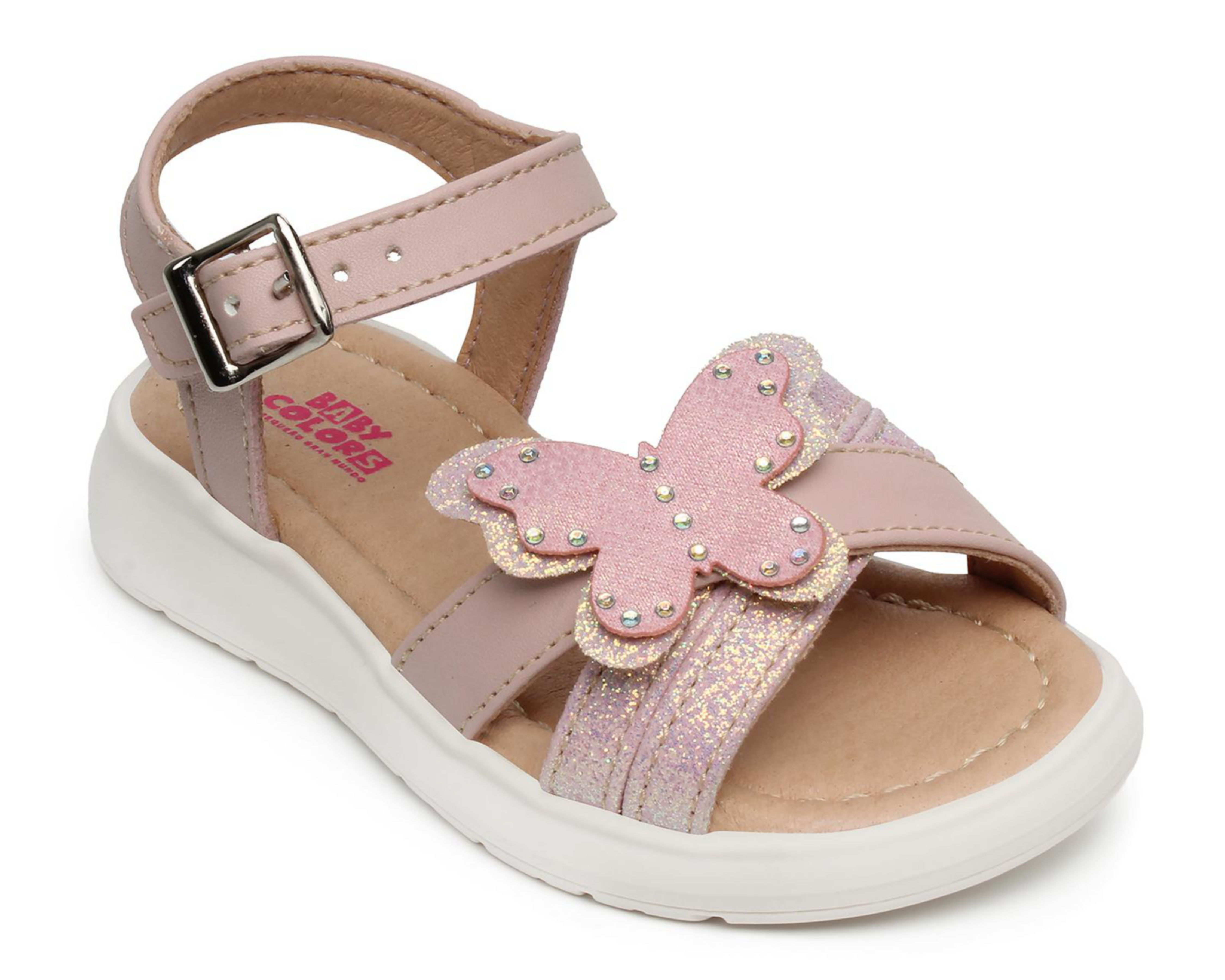 Foto 8 | Sandalias Baby Colors para Bebé Niña