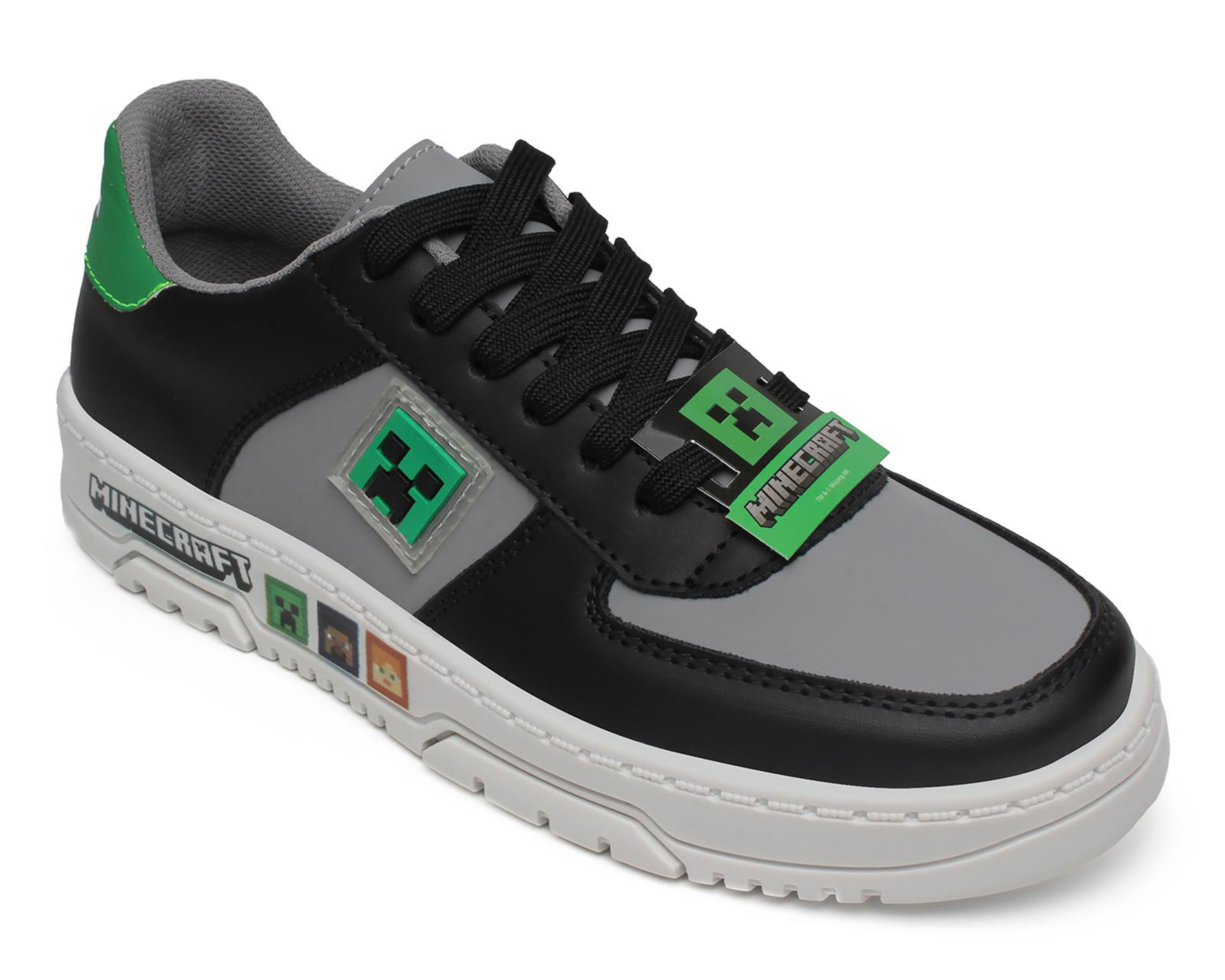 Foto 8 | Tenis de Moda Minecraft Juveniles