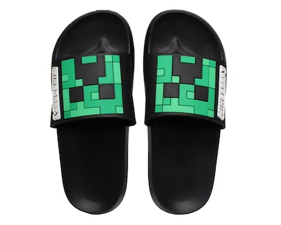 Foto 3 | Sandalias de Playa Minecraft Juveniles