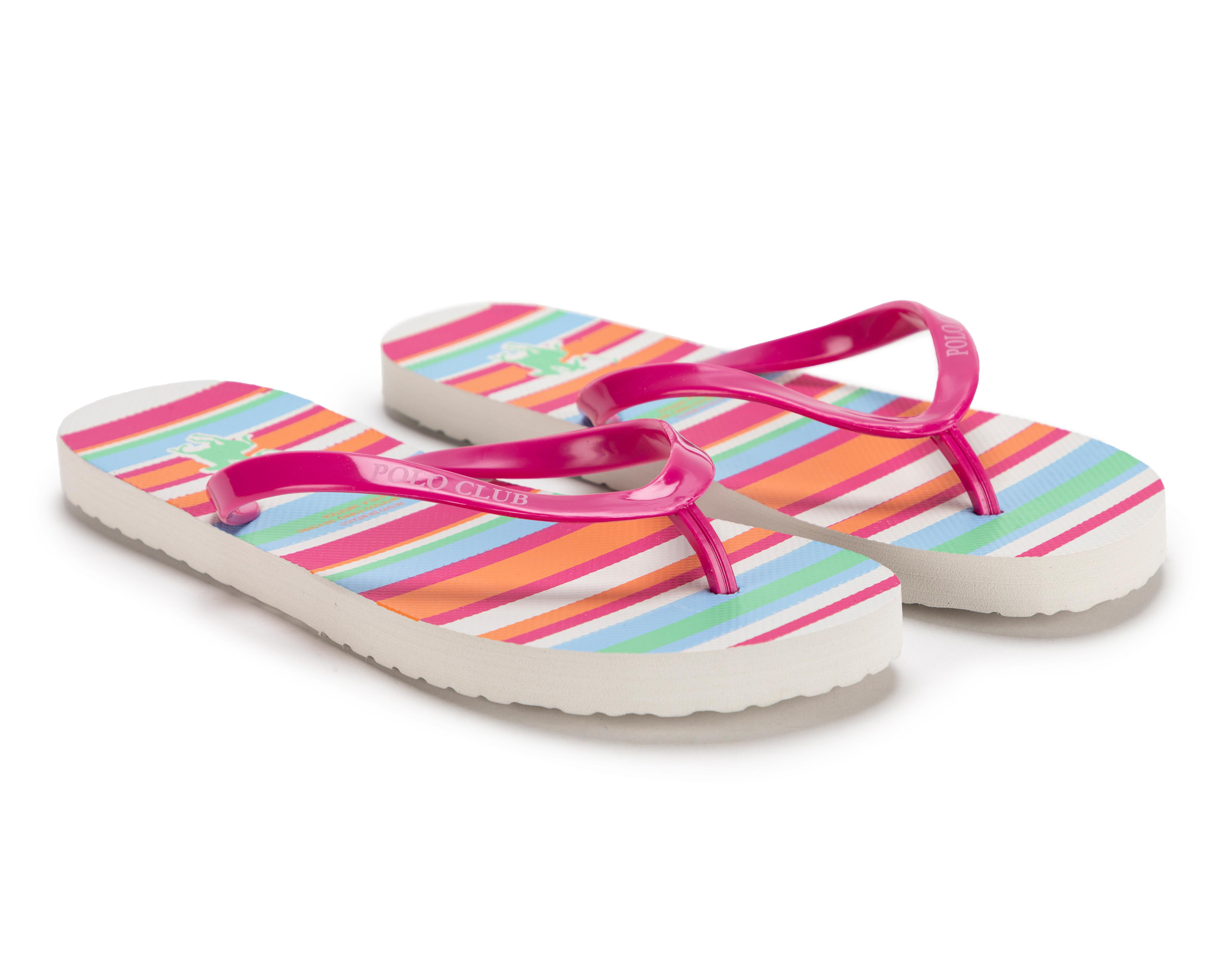 Foto 1 | Sandalias de Playa York Team Polo Club para Mujer