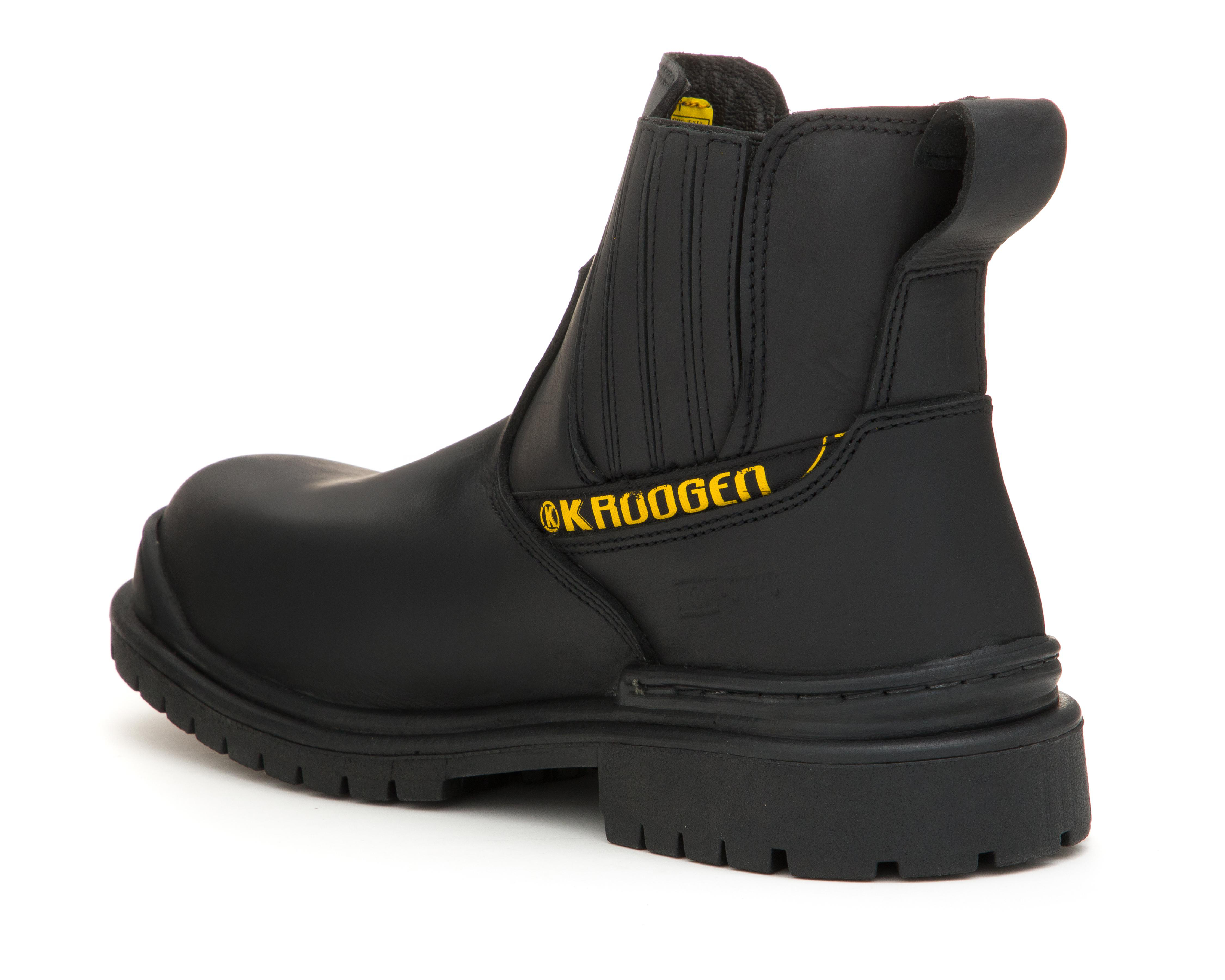 Foto 4 pulgar | Botas de Trabajo Kroogen de Piel para Hombre