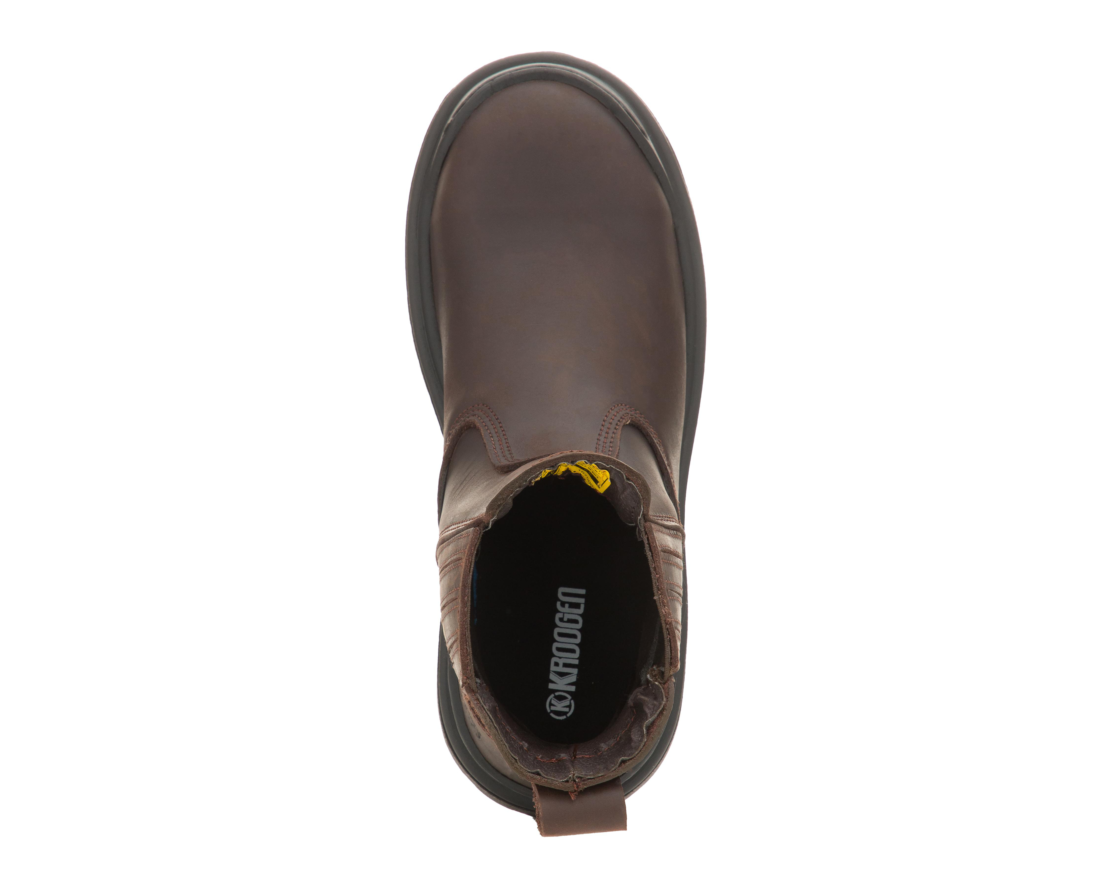 Foto 6 pulgar | Botas de Trabajo Kroogen de Piel para Hombre