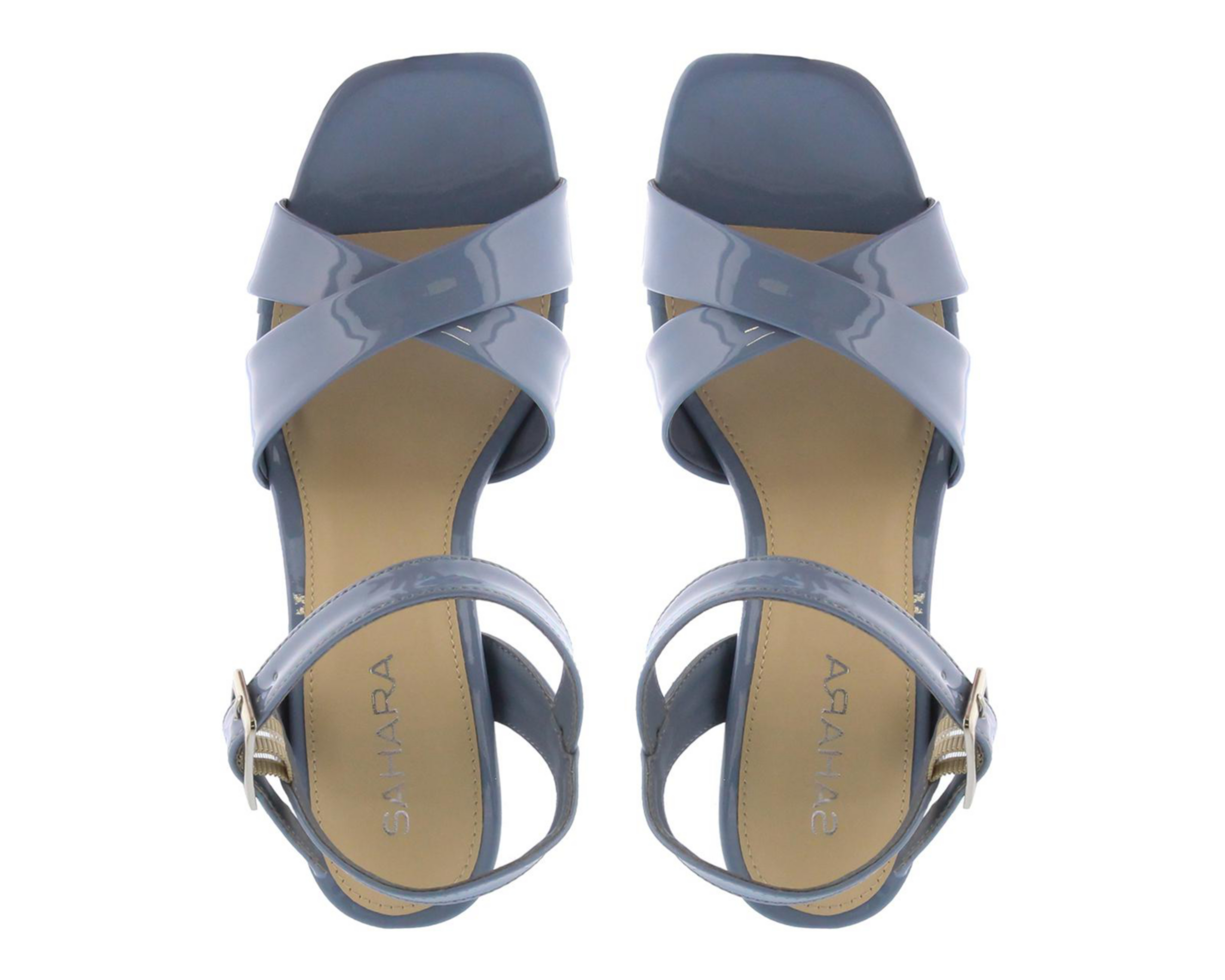 Foto 4 pulgar | Sandalias de Tacón Sahara para Mujer