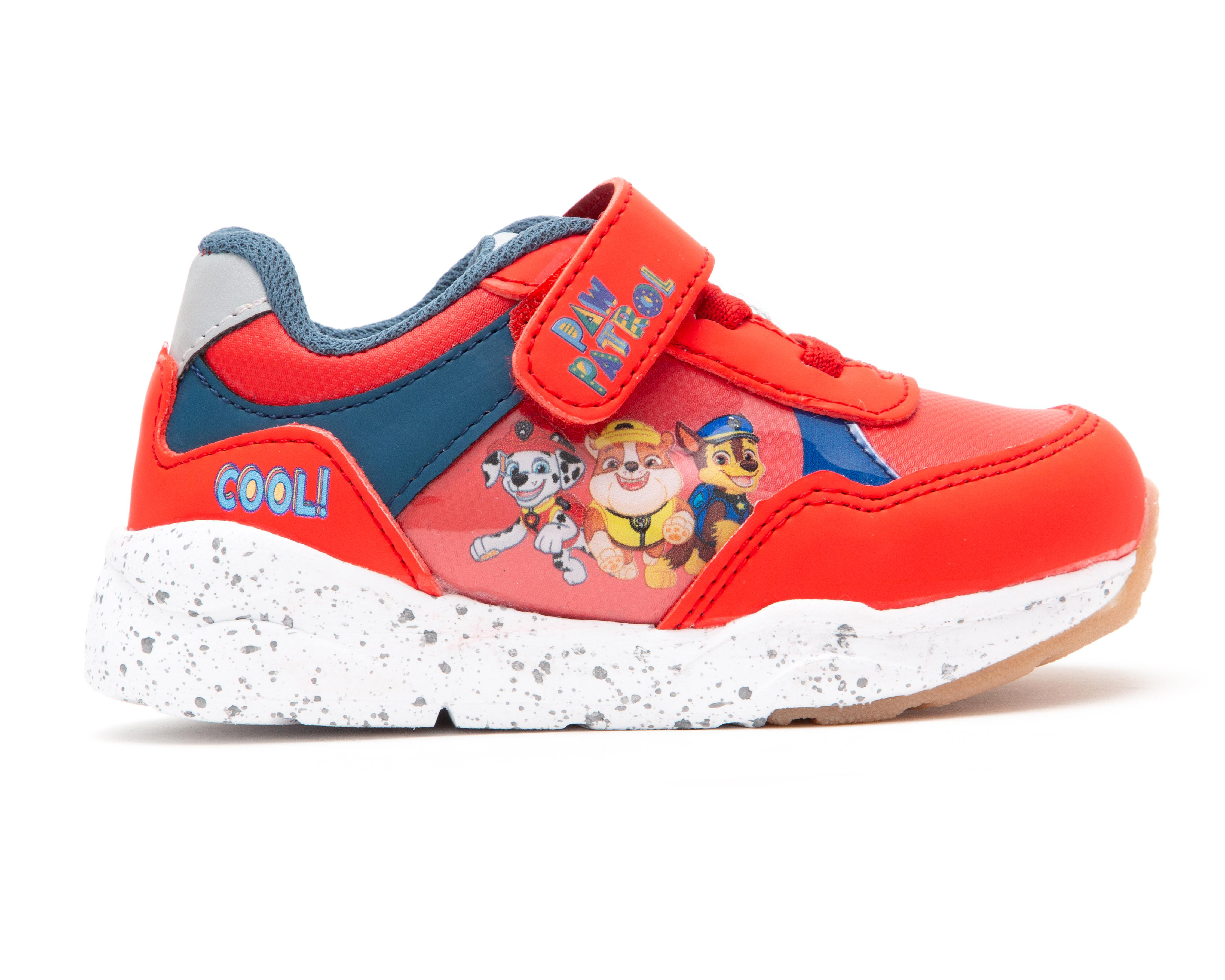 Foto 3 pulgar | Tenis Casuales Paw Patrol para Niño