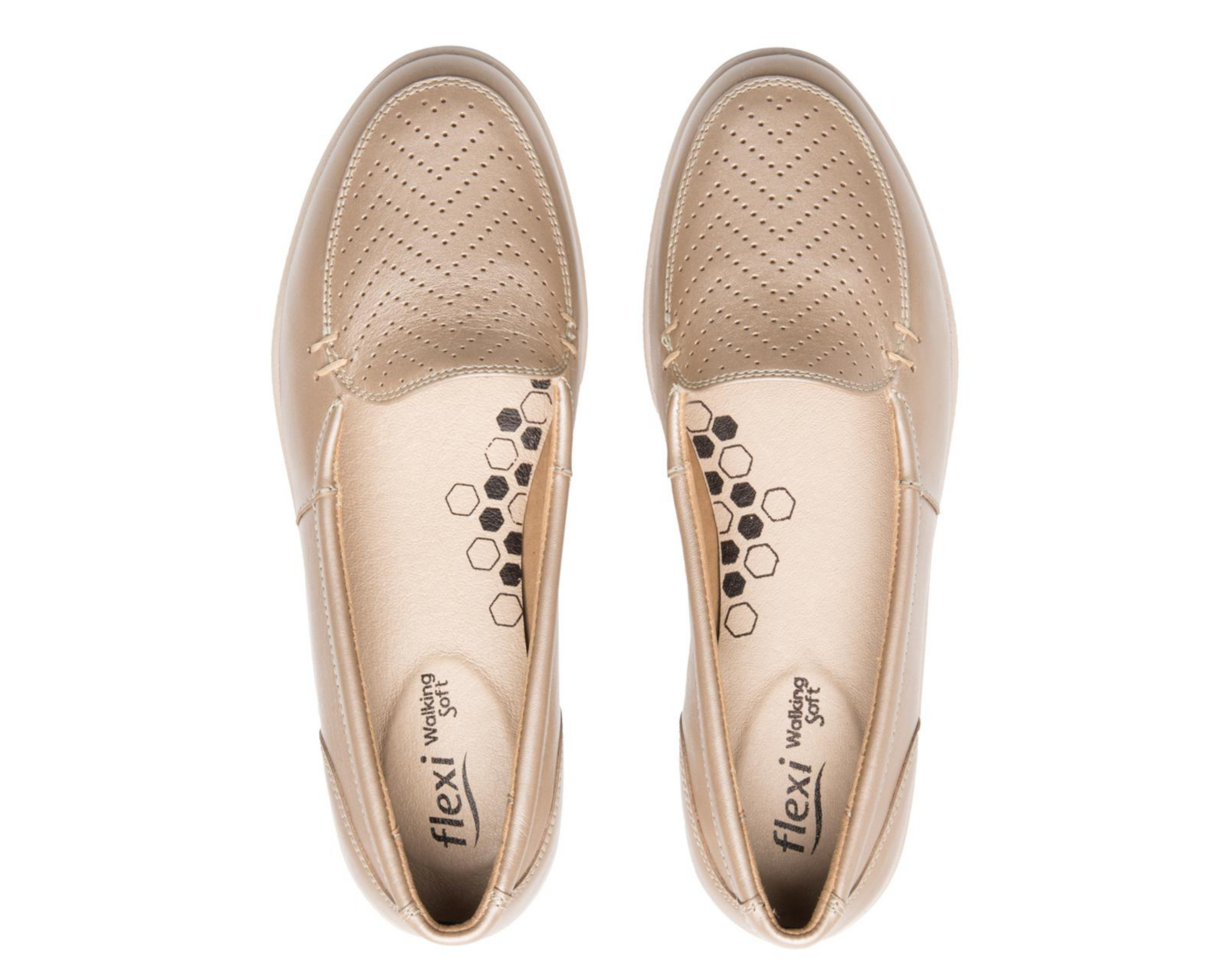 Foto 4 pulgar | Zapatos Confort Flexi de Piel para Mujer