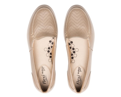 Foto 3 | Zapatos Confort Flexi de Piel para Mujer