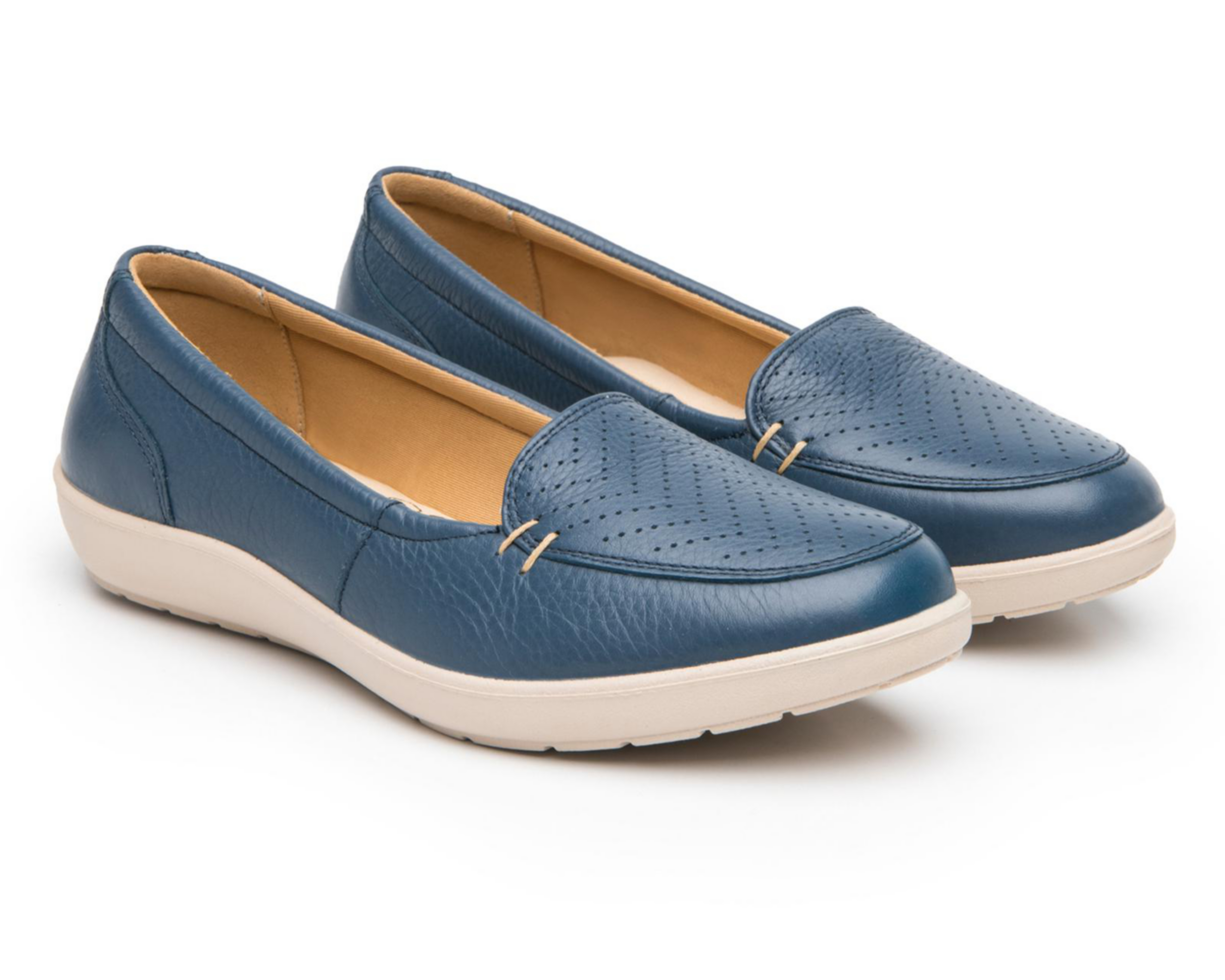 Foto 1 | Zapatos Confort Flexi de Piel para Mujer