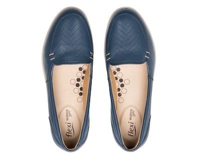 Foto 3 | Zapatos Confort Flexi de Piel para Mujer