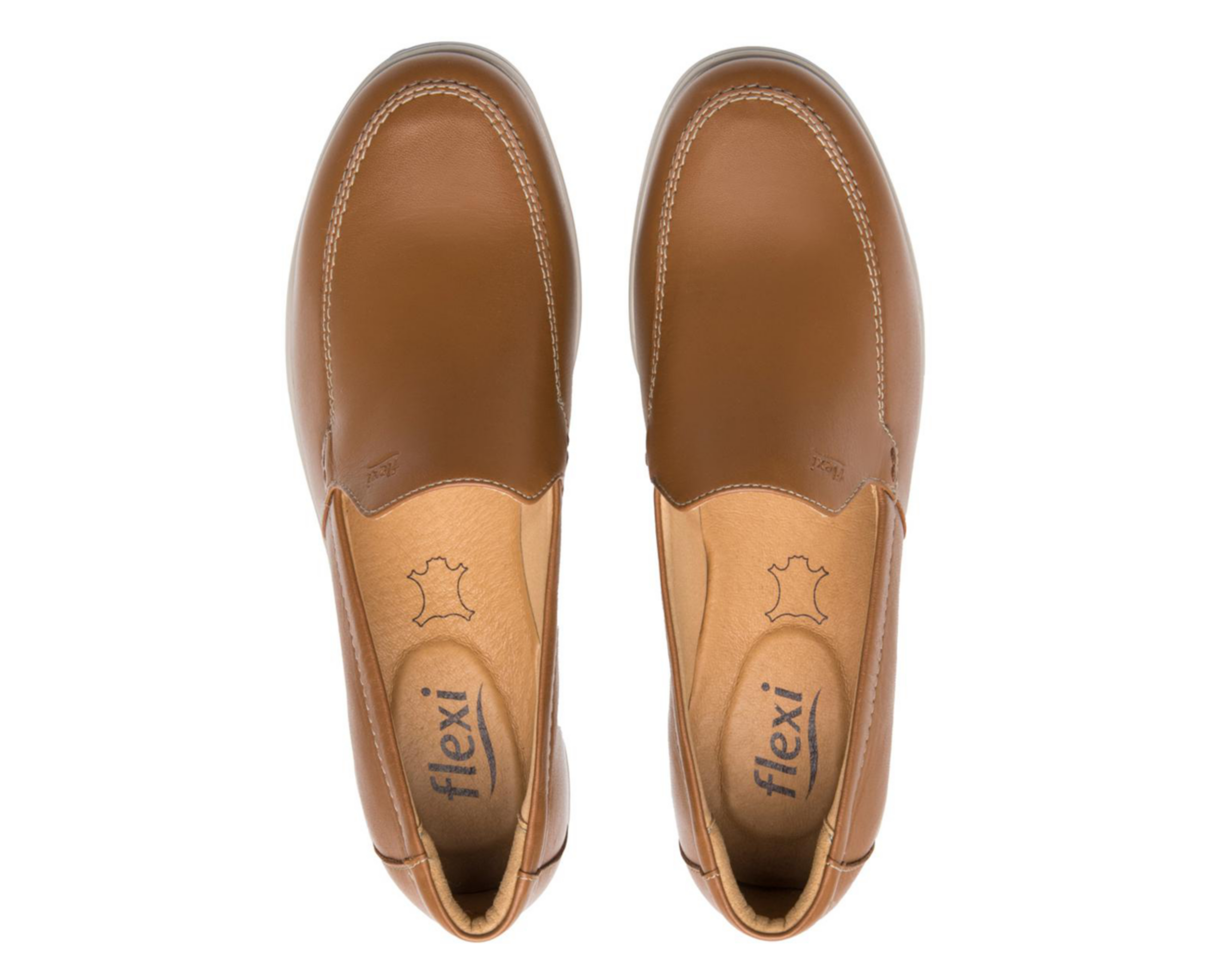 Foto 4 pulgar | Zapatos Confort Flexi de Piel para Mujer