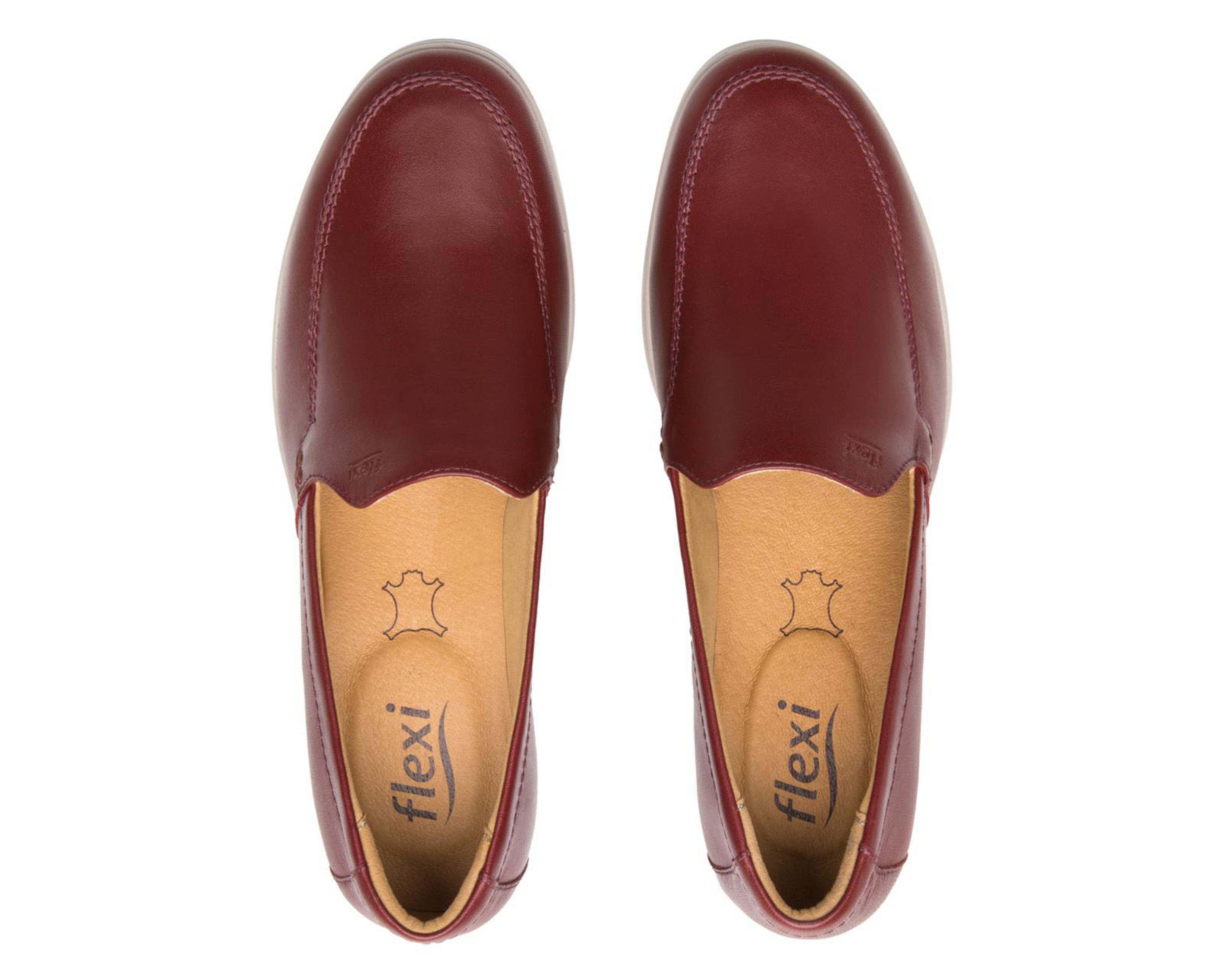 Foto 4 pulgar | Zapatos Confort Flexi de Piel para Mujer
