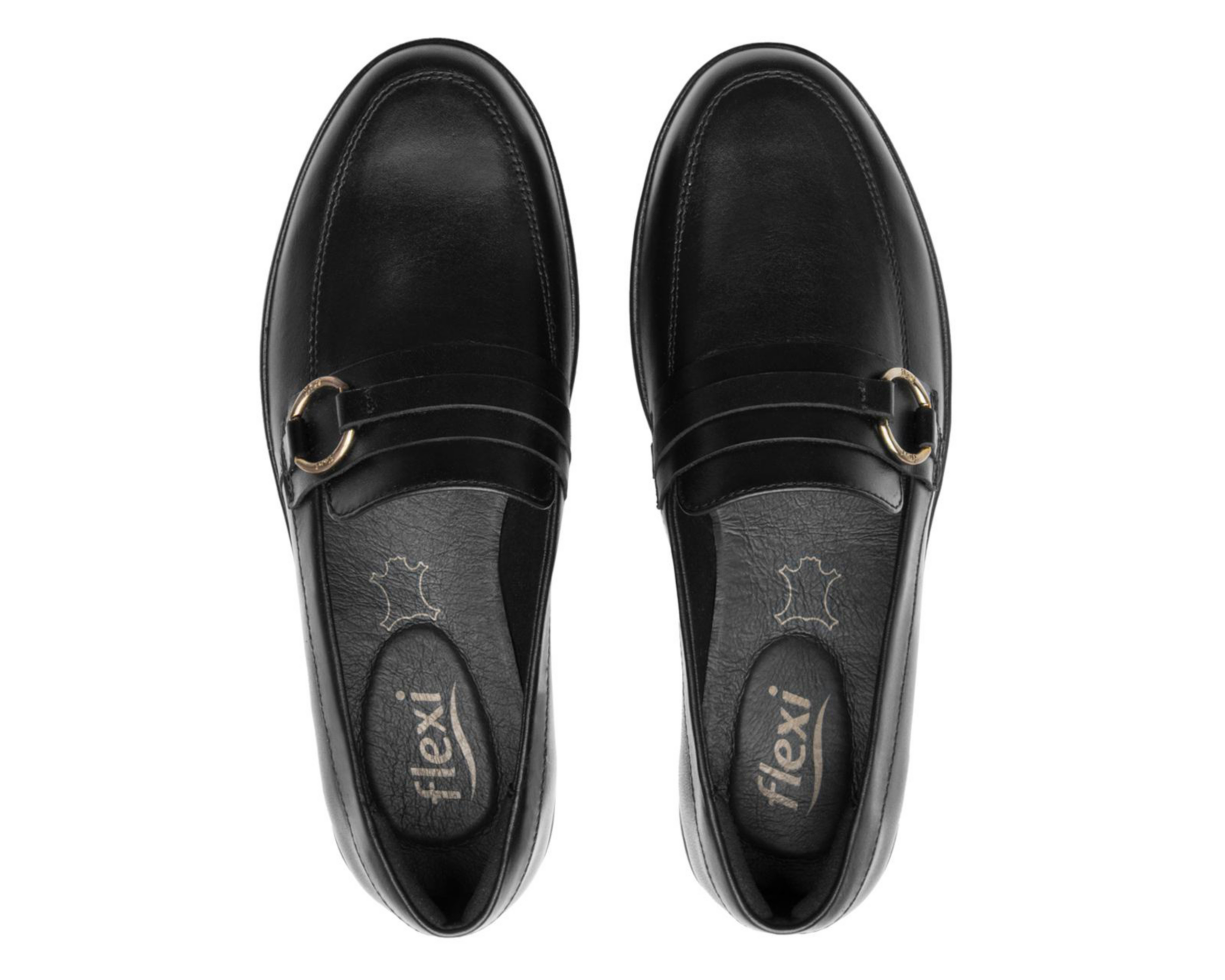 Foto 4 pulgar | Zapatos Confort Flexi de Piel para Mujer