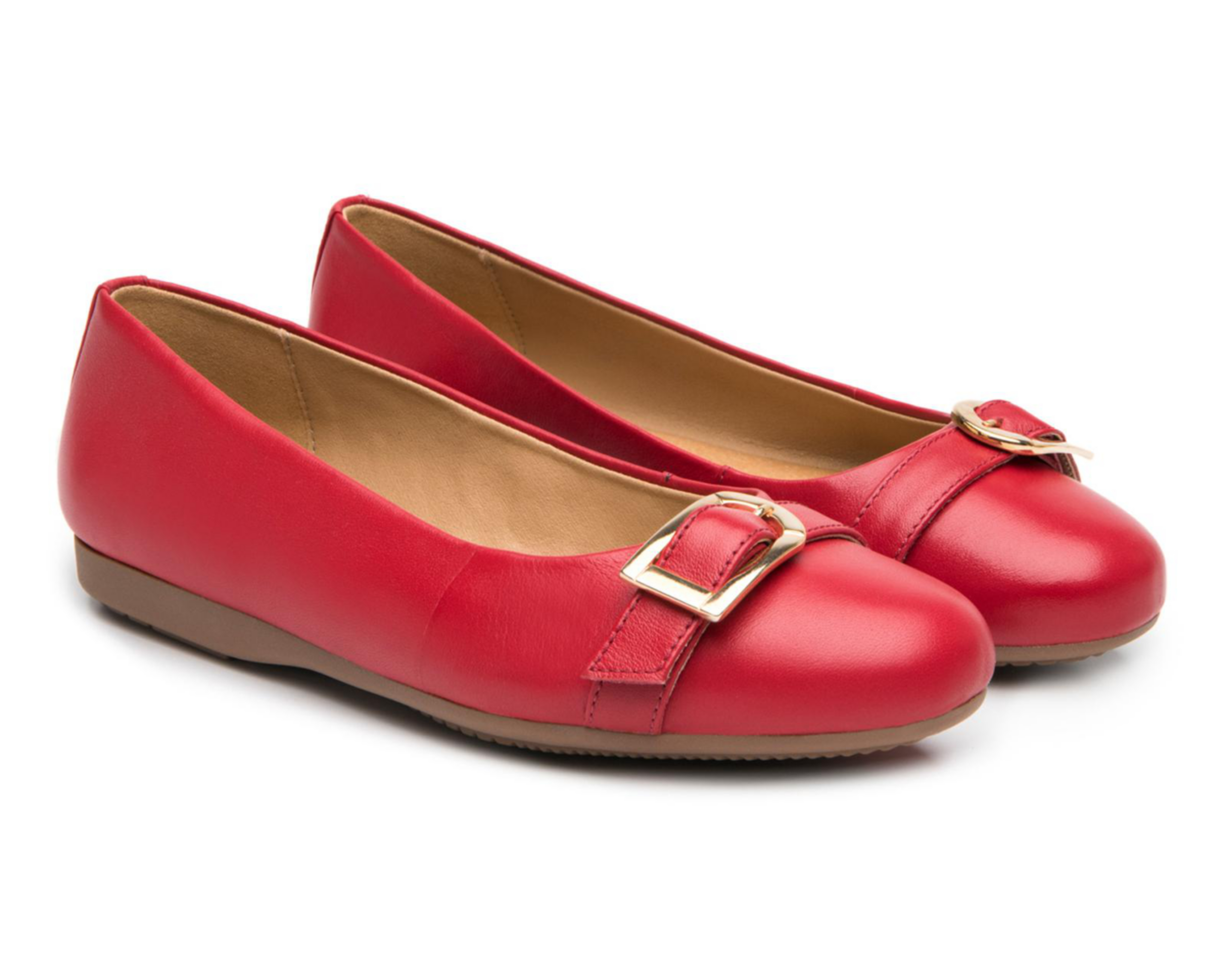 Foto 1 | Flats Flexi de Piel para Mujer