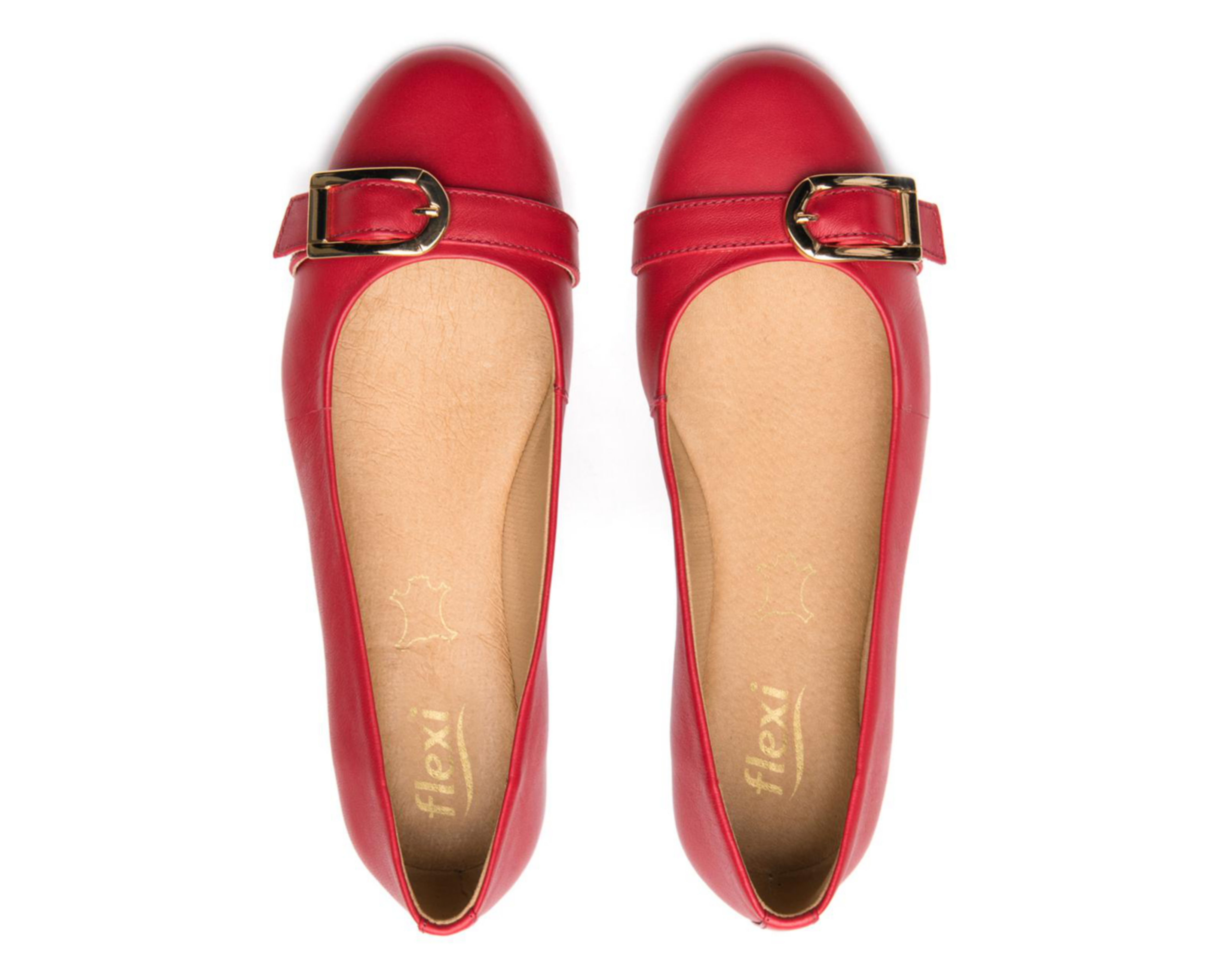 Foto 3 | Flats Flexi de Piel para Mujer