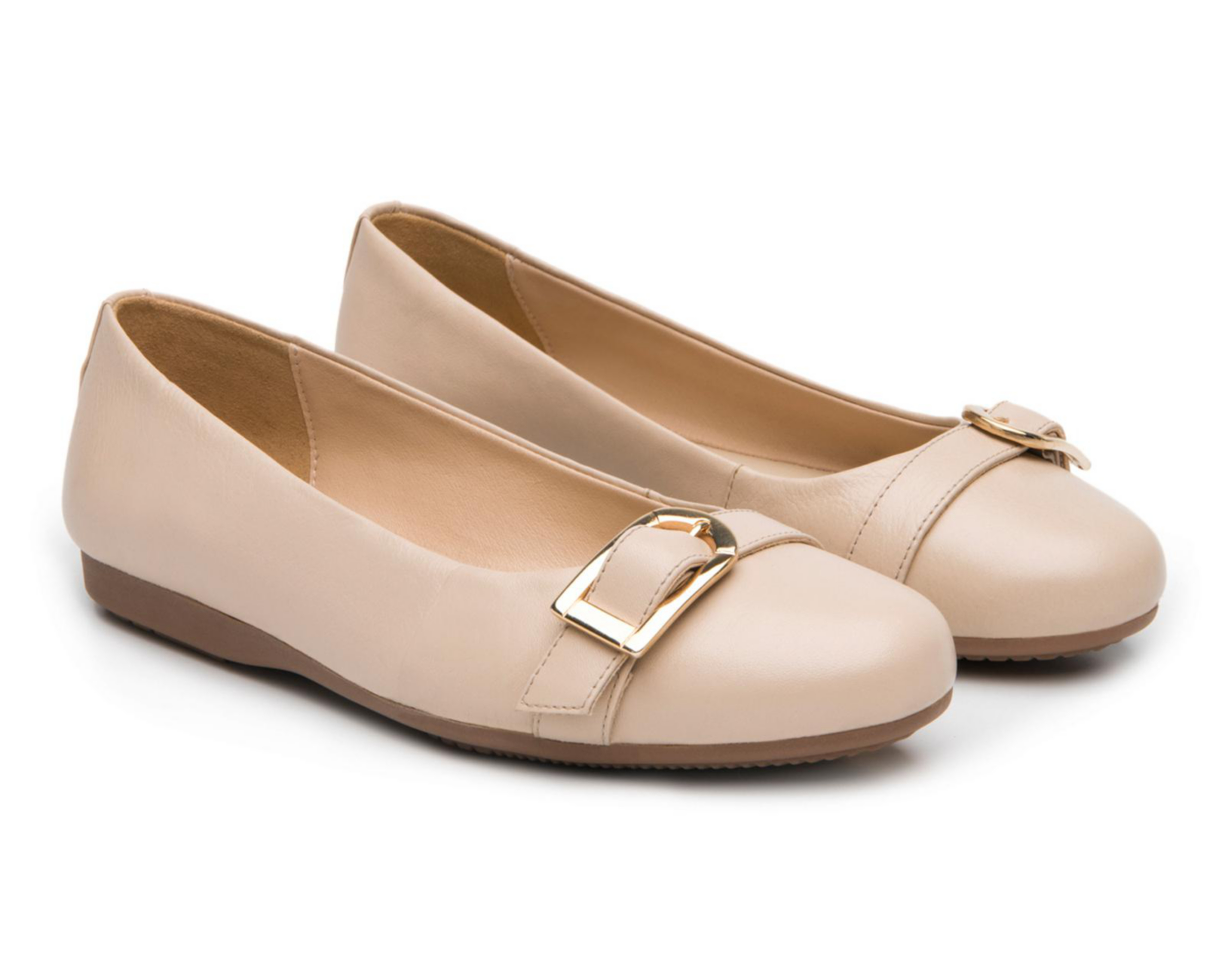 Foto 1 | Flats Flexi de Piel para Mujer