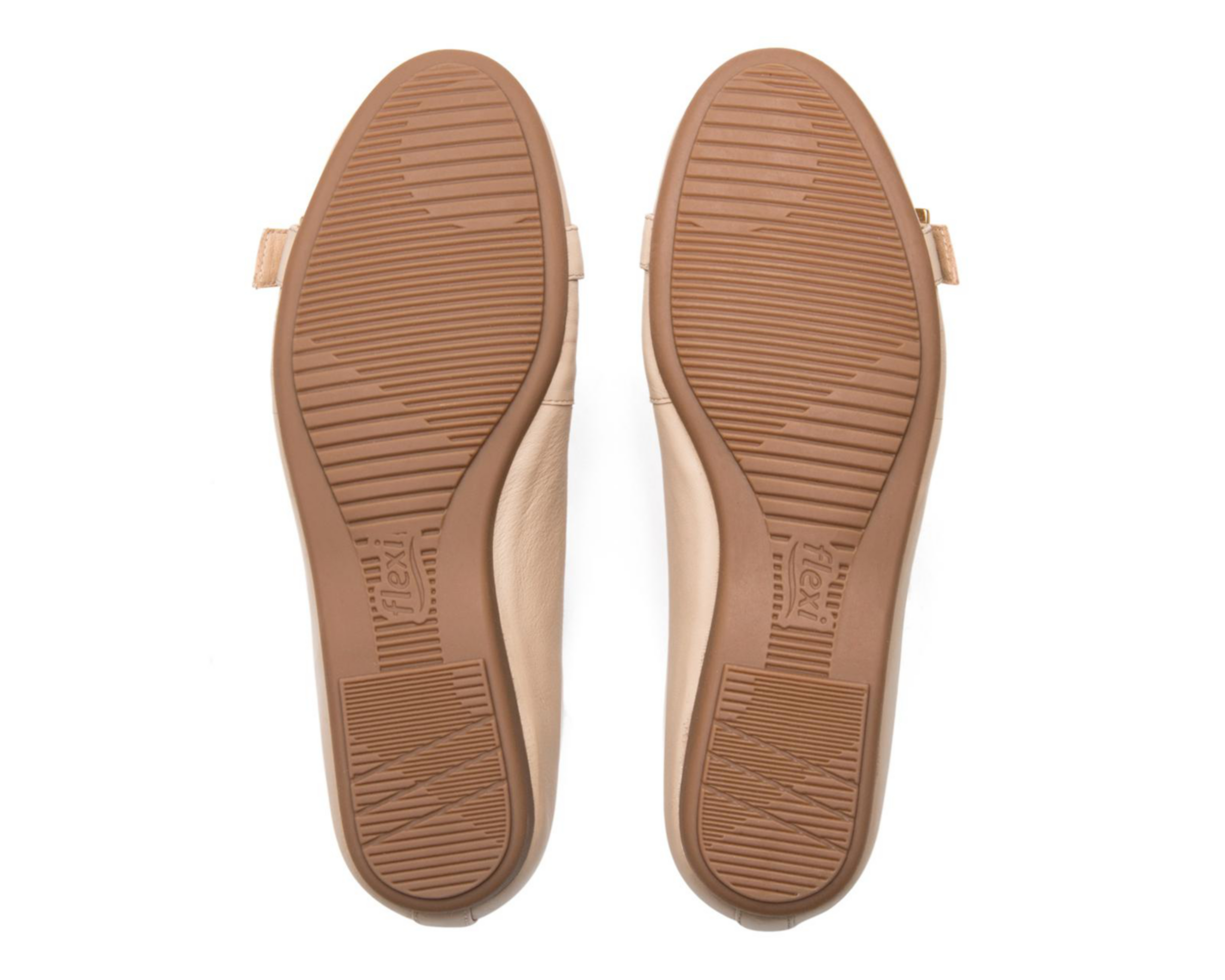 Foto 3 pulgar | Flats Flexi de Piel para Mujer