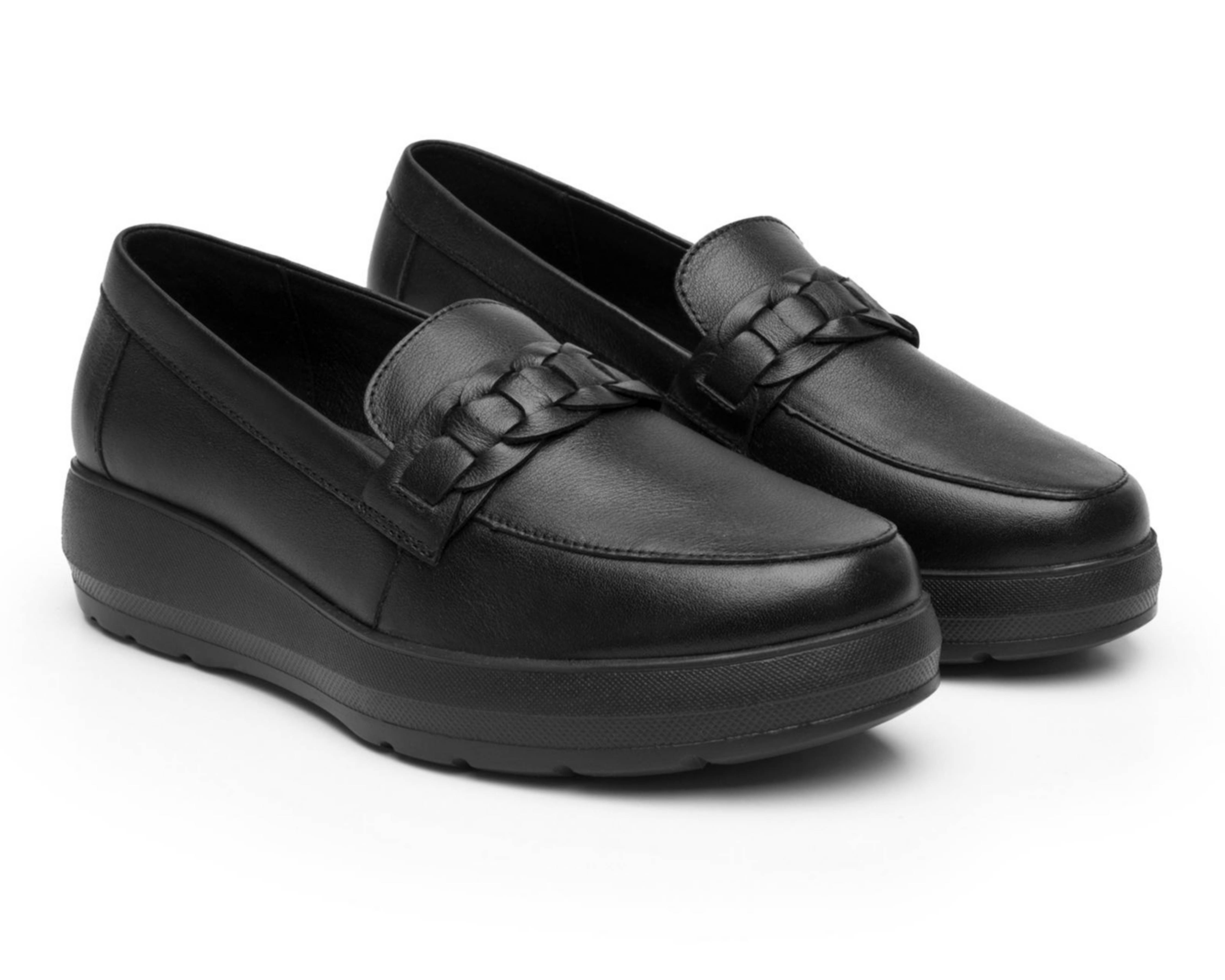Foto 1 | Mocasines Flexi de Piel para Mujer