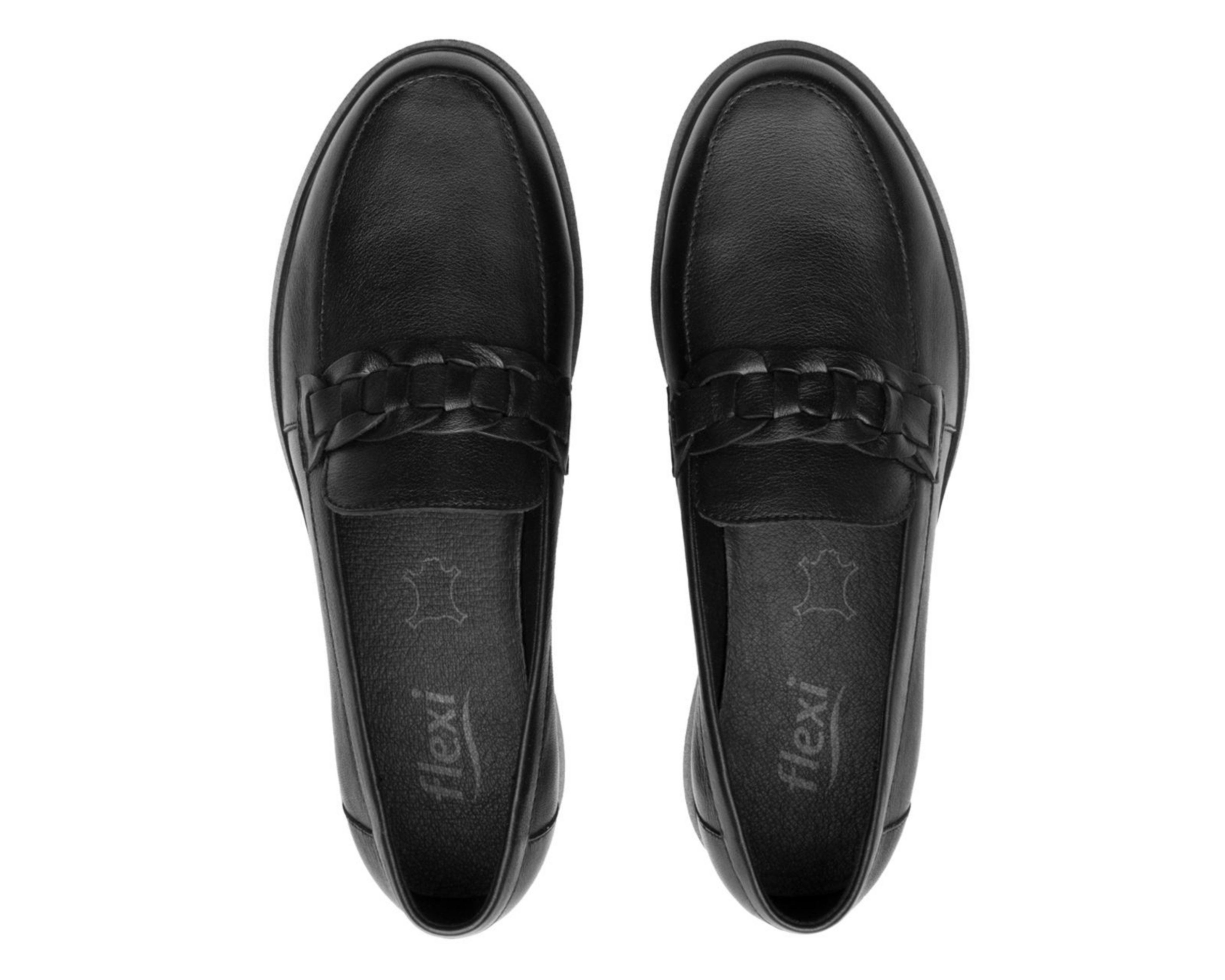 Foto 4 pulgar | Mocasines Flexi de Piel para Mujer