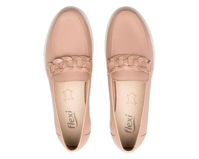 Foto 3 | Zapatos Confort Flexi de Piel para Mujer