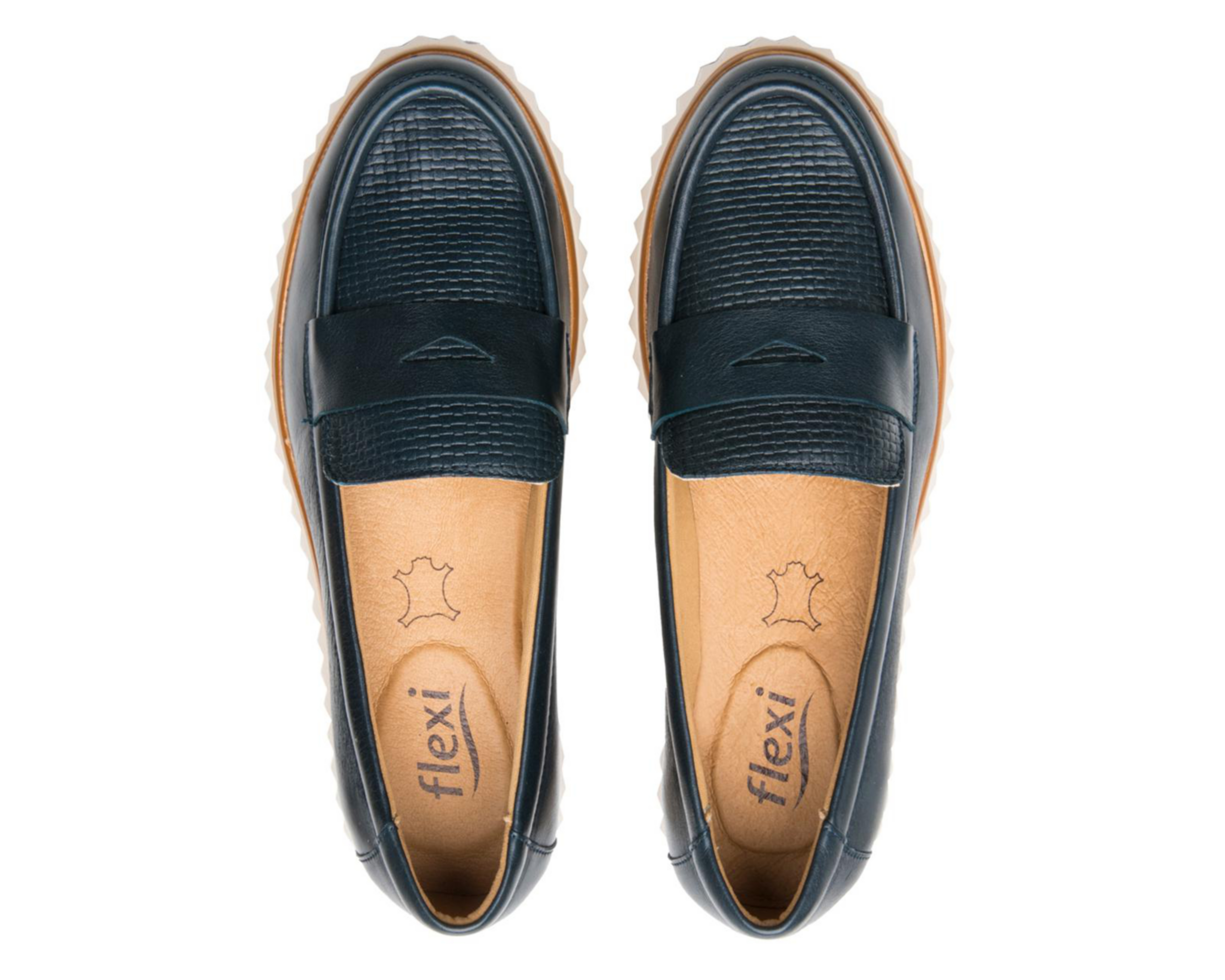 Foto 4 pulgar | Zapatos Confort Flexi de Piel para Mujer