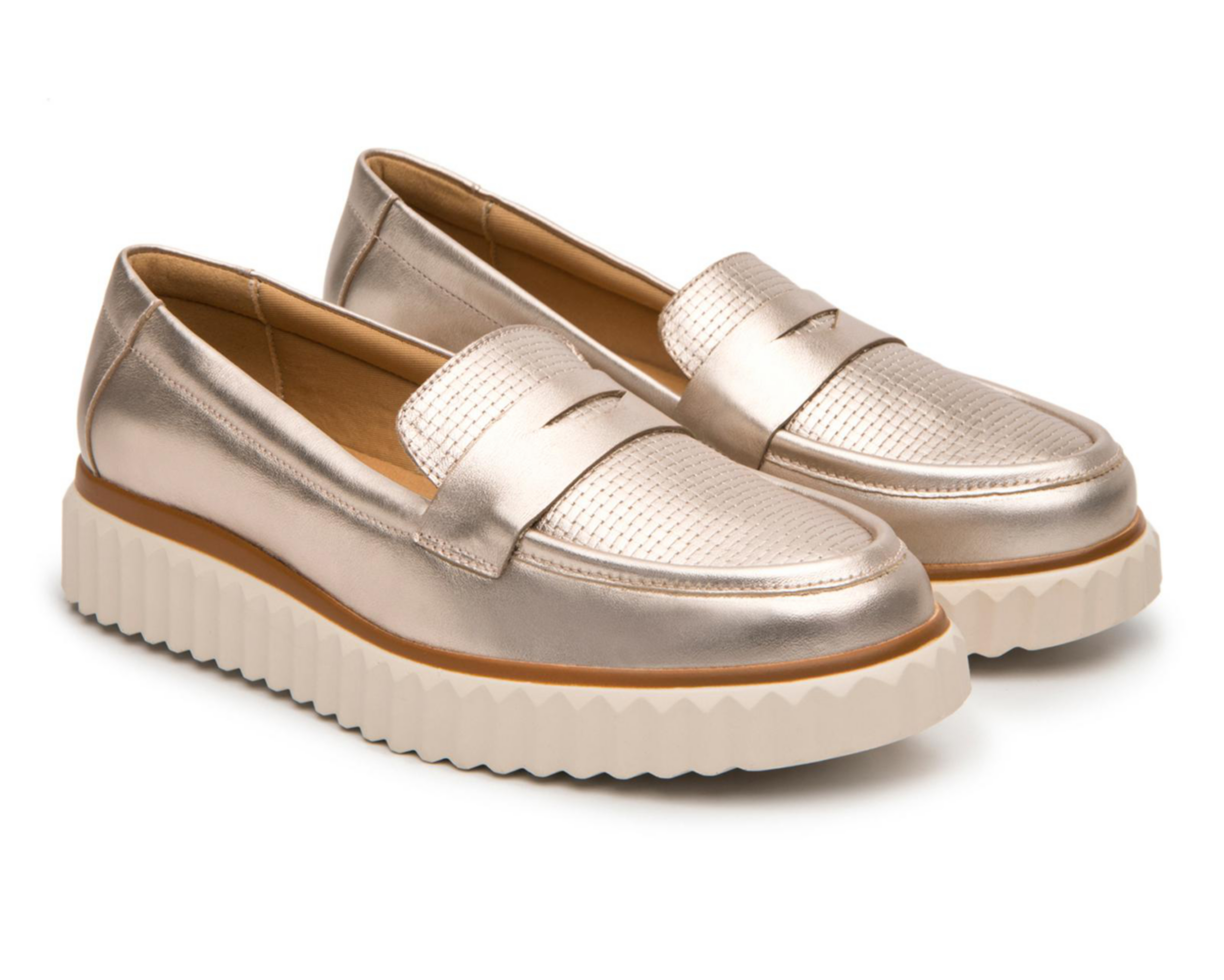 Foto 1 | Zapatos Confort Flexi de Piel para Mujer