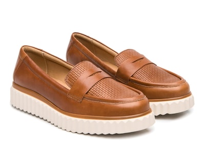 Foto 1 | Zapatos Confort Flexi de Piel para Mujer