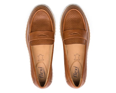 Foto 3 | Zapatos Confort Flexi de Piel para Mujer