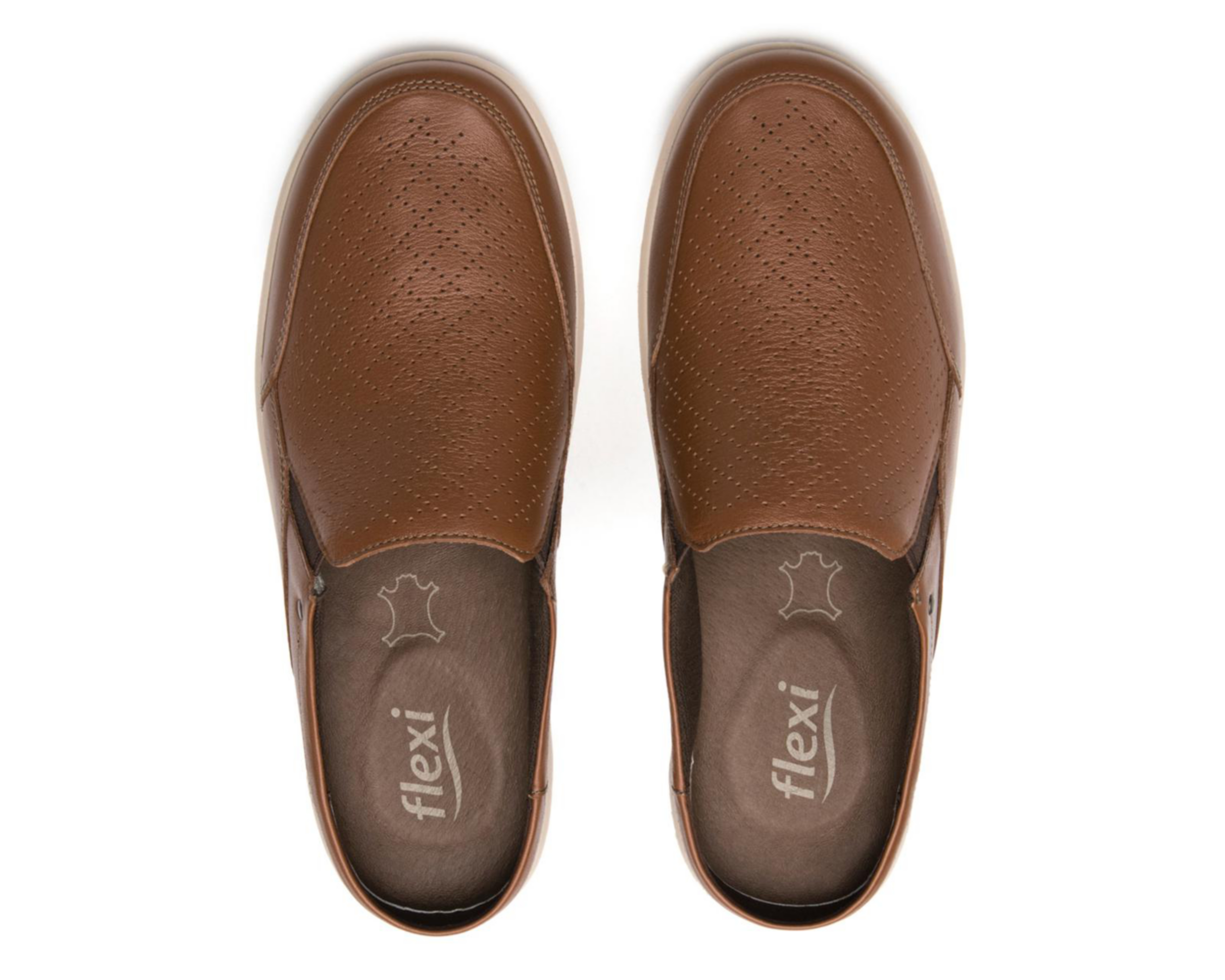 Foto 4 pulgar | Zapatos Casuales Flexi de Piel para Mujer