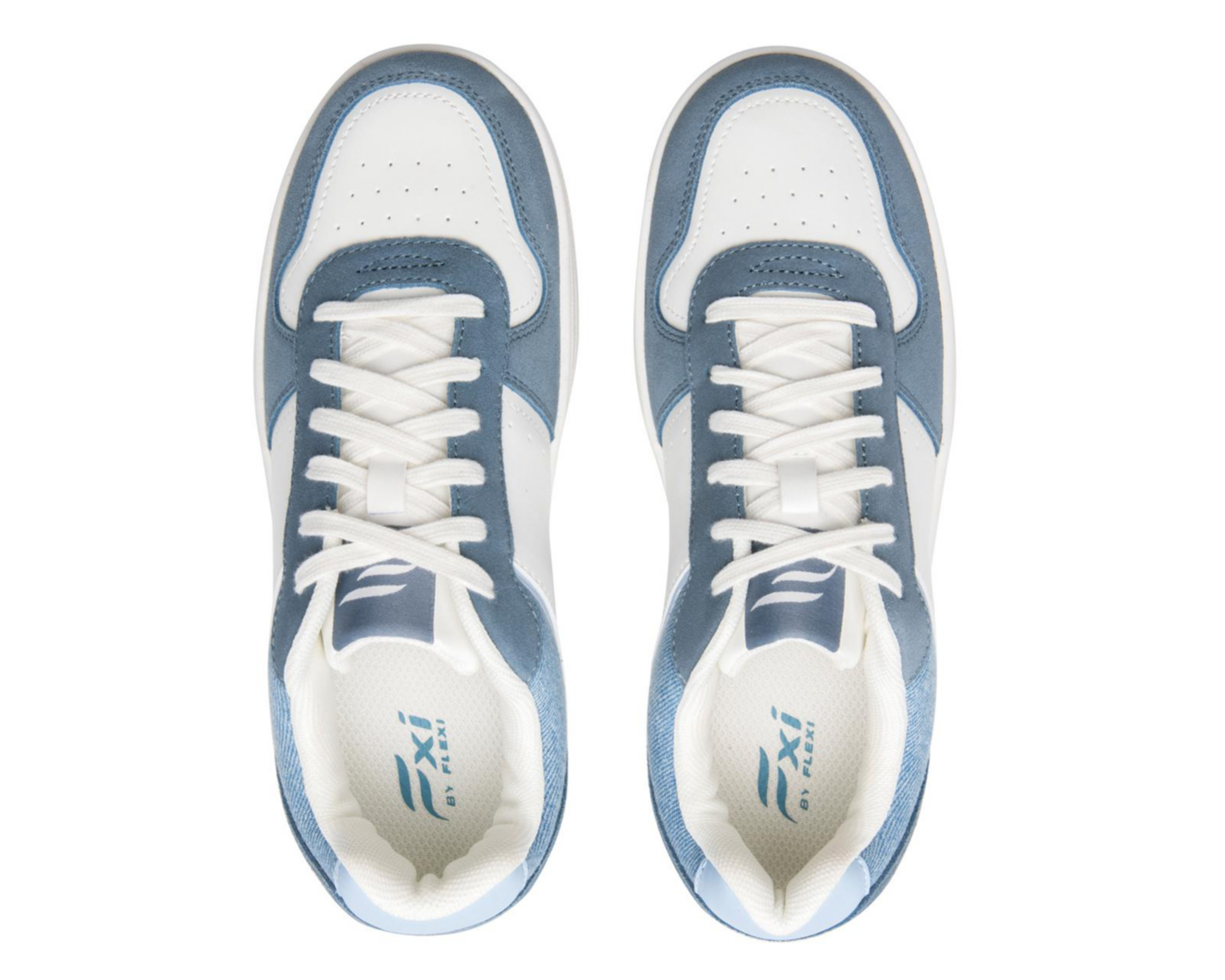 Foto 3 | Tenis Casuales Flexi de Piel para Mujer