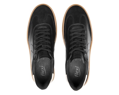 Foto 3 | Tenis Casuales Flexi de Piel para Mujer