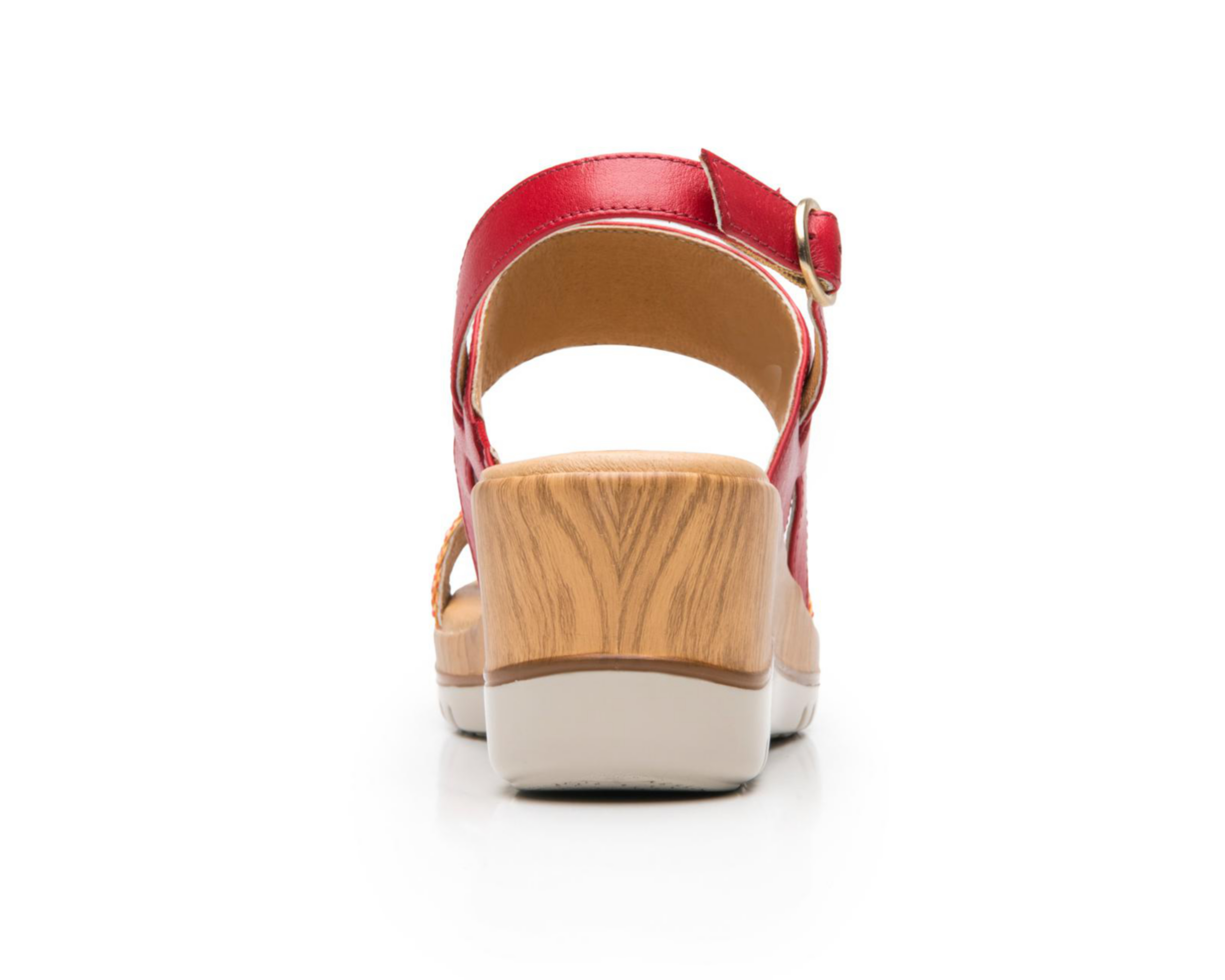 Foto 7 pulgar | Sandalias Casuales Flexi de Piel para Mujer