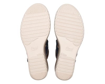 Foto 2 | Sandalias Confort Flexi de Piel para Mujer