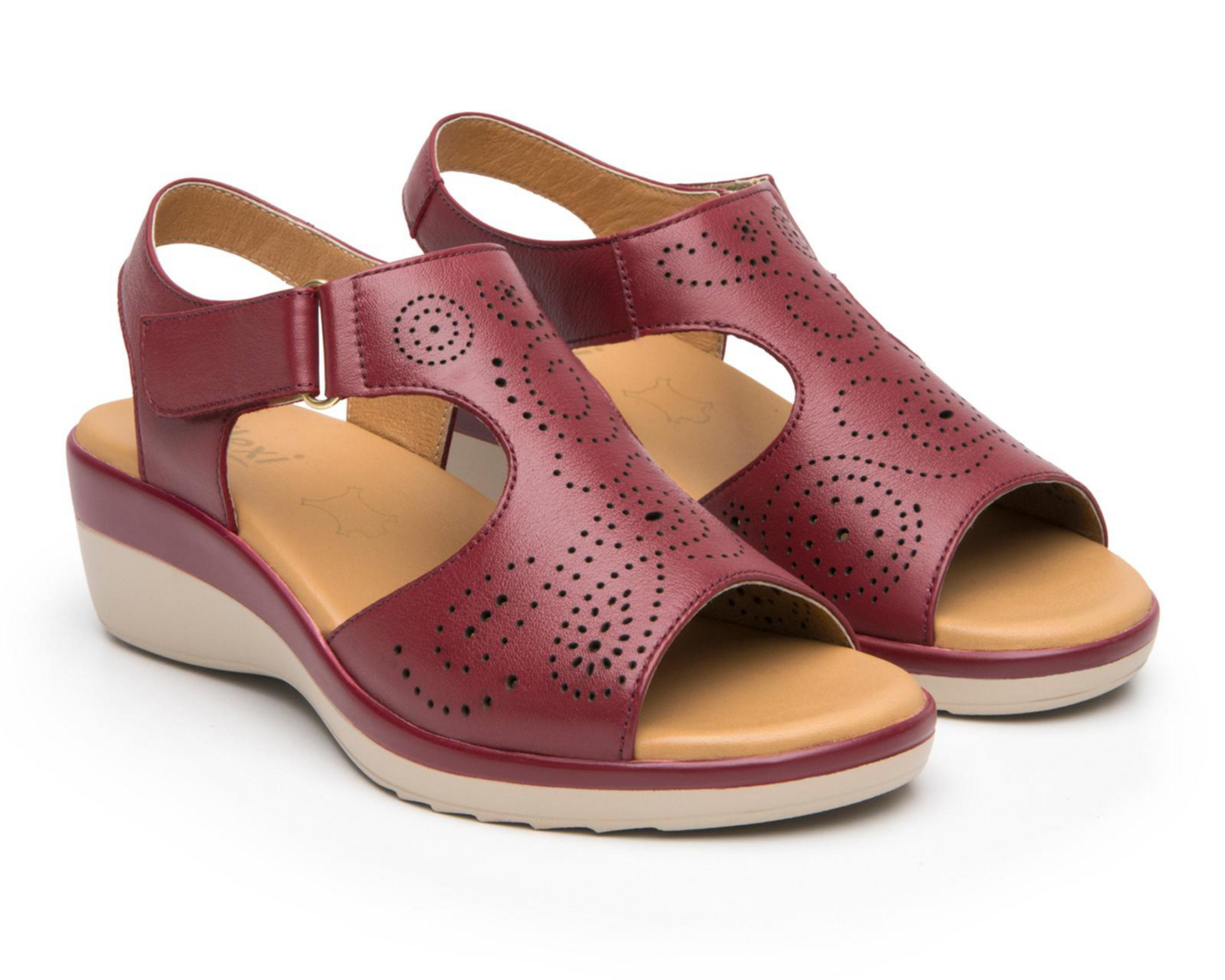 Sandalias Casuales Flexi de Piel para Mujer