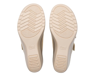 Foto 2 | Sandalias Confort Flexi de Piel para Mujer