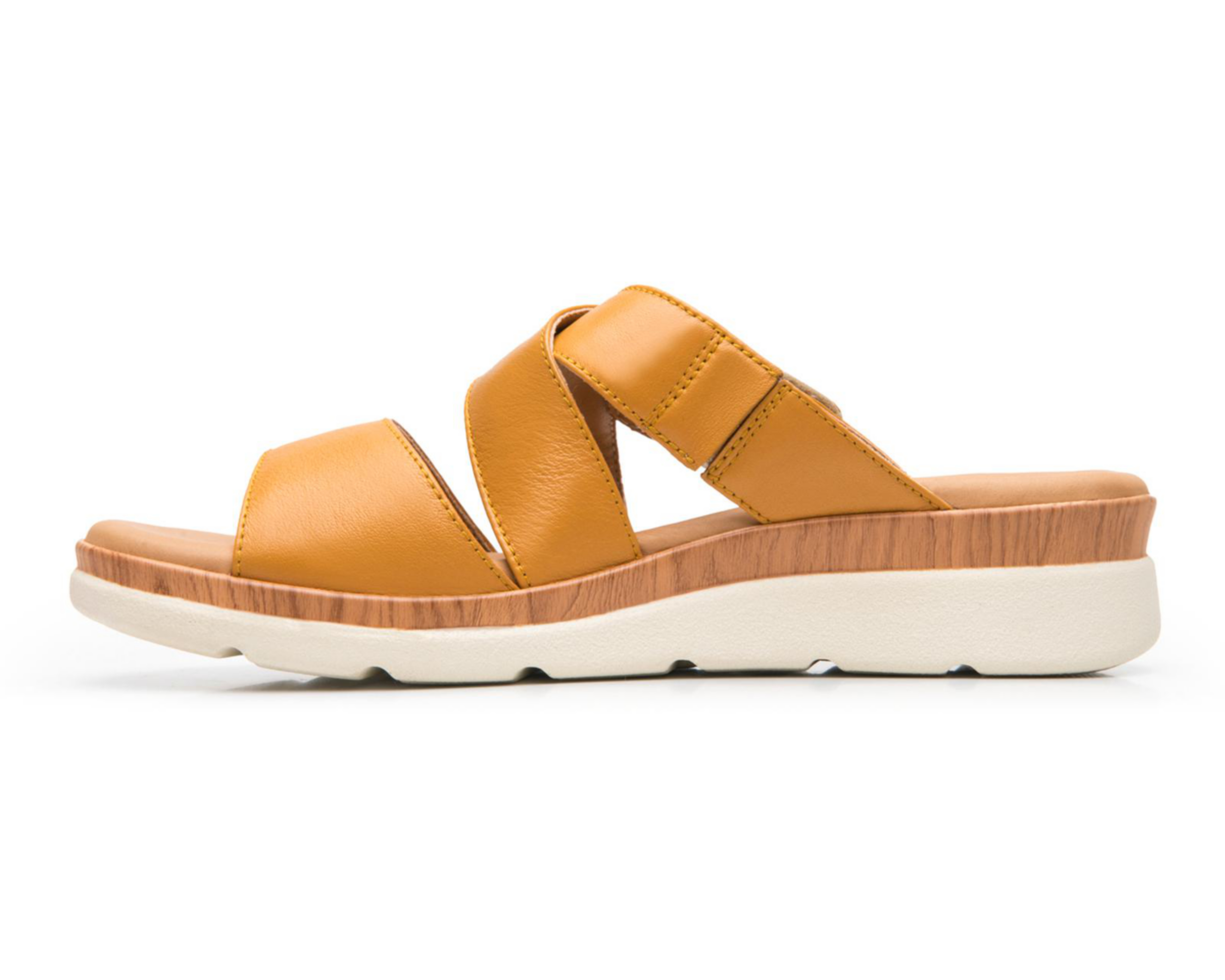 Foto 5 pulgar | Sandalias Confort Flexi de Piel para Mujer