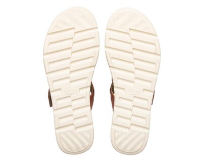 Foto 2 | Sandalias Confort Flexi de Piel para Mujer