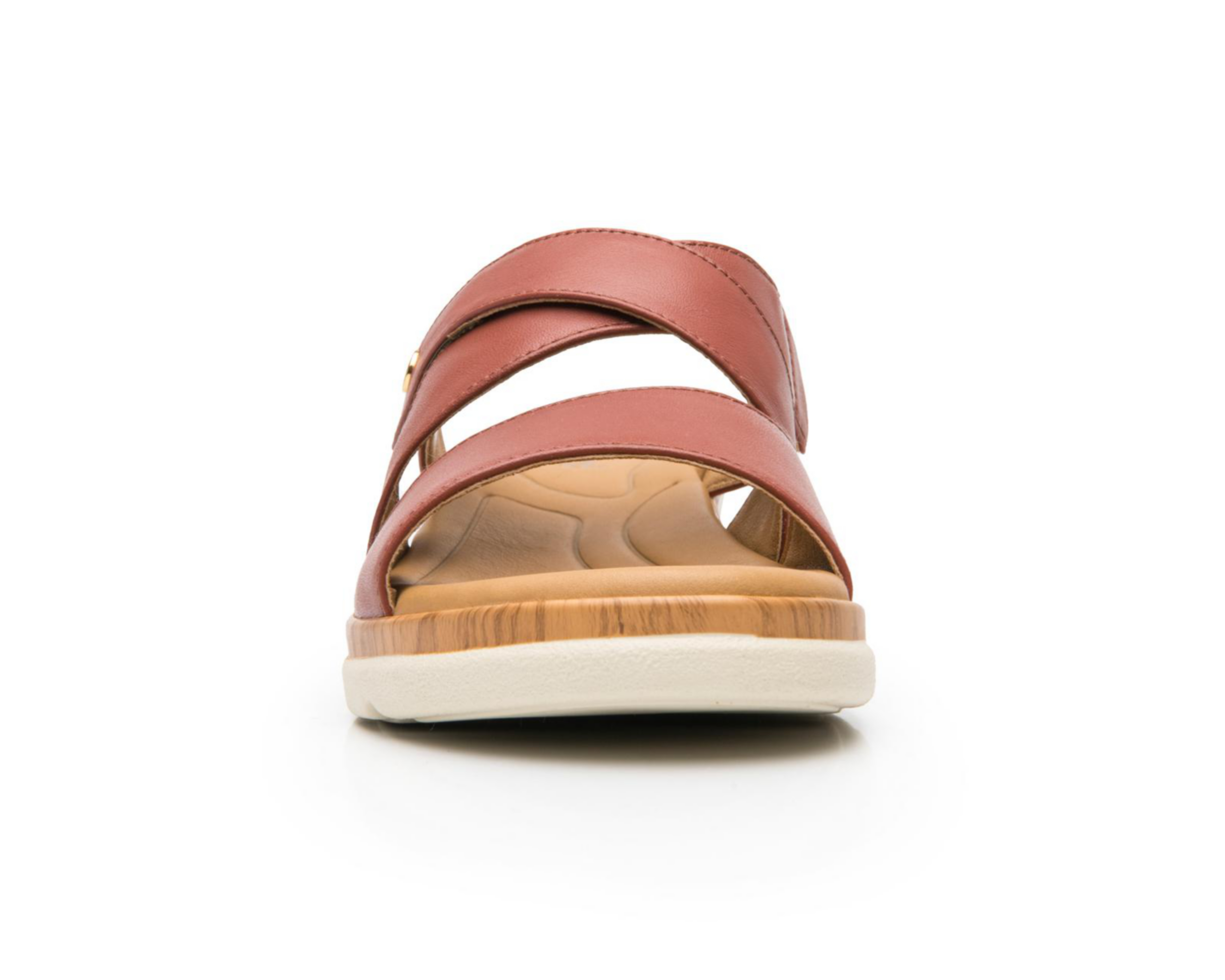 Foto 6 pulgar | Sandalias Confort Flexi de Piel para Mujer