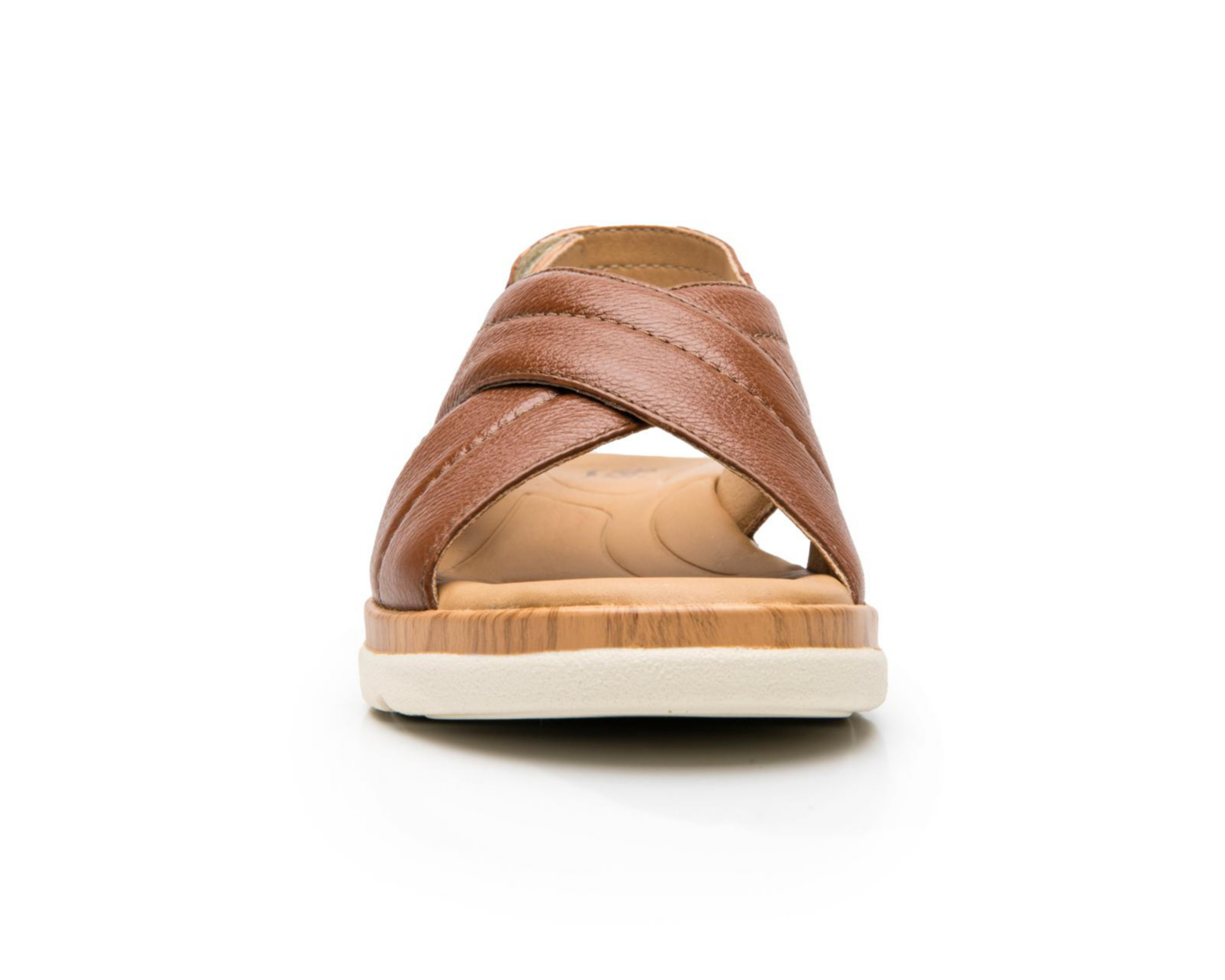Foto 6 pulgar | Sandalias Confort Flexi de Piel para Mujer