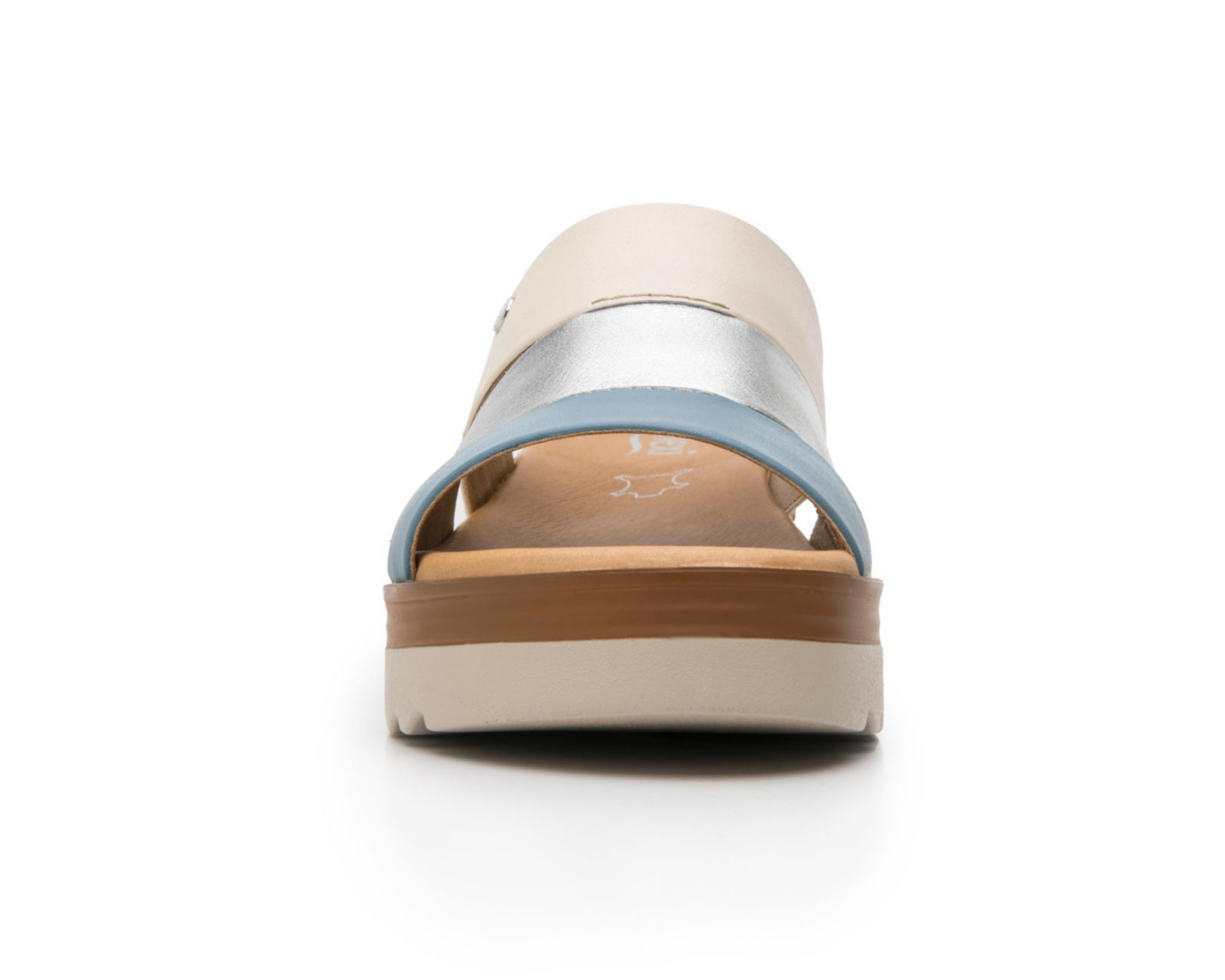 Foto 6 pulgar | Sandalias Casuales Flexi de Piel para Mujer