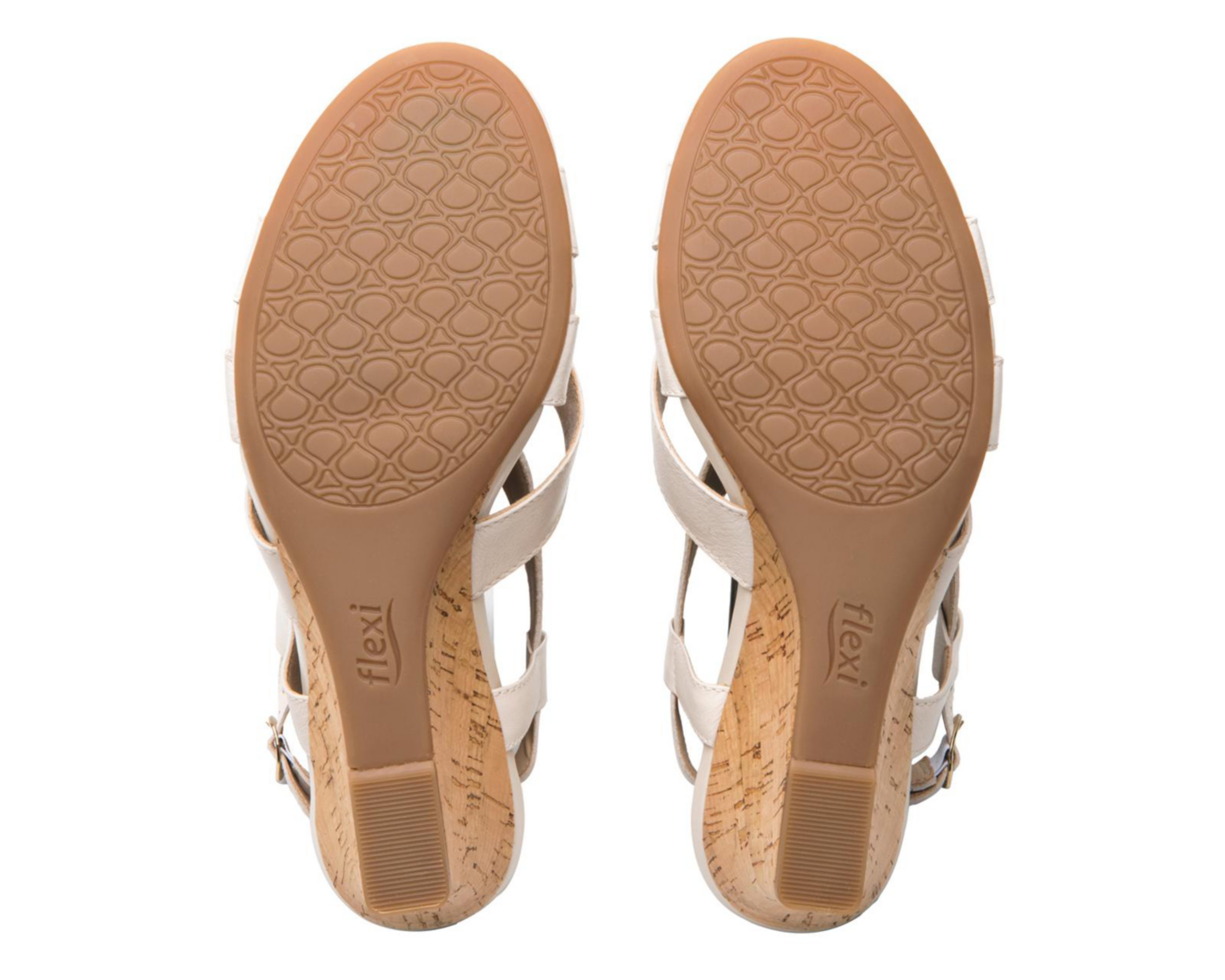 Foto 3 pulgar | Sandalias Casuales Flexi de Piel para Mujer