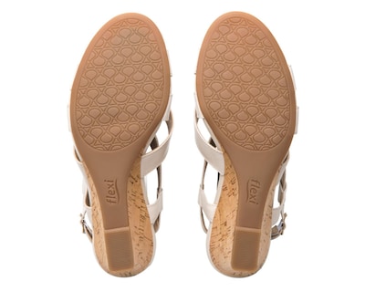 Foto 2 | Sandalias Casuales Flexi de Piel para Mujer