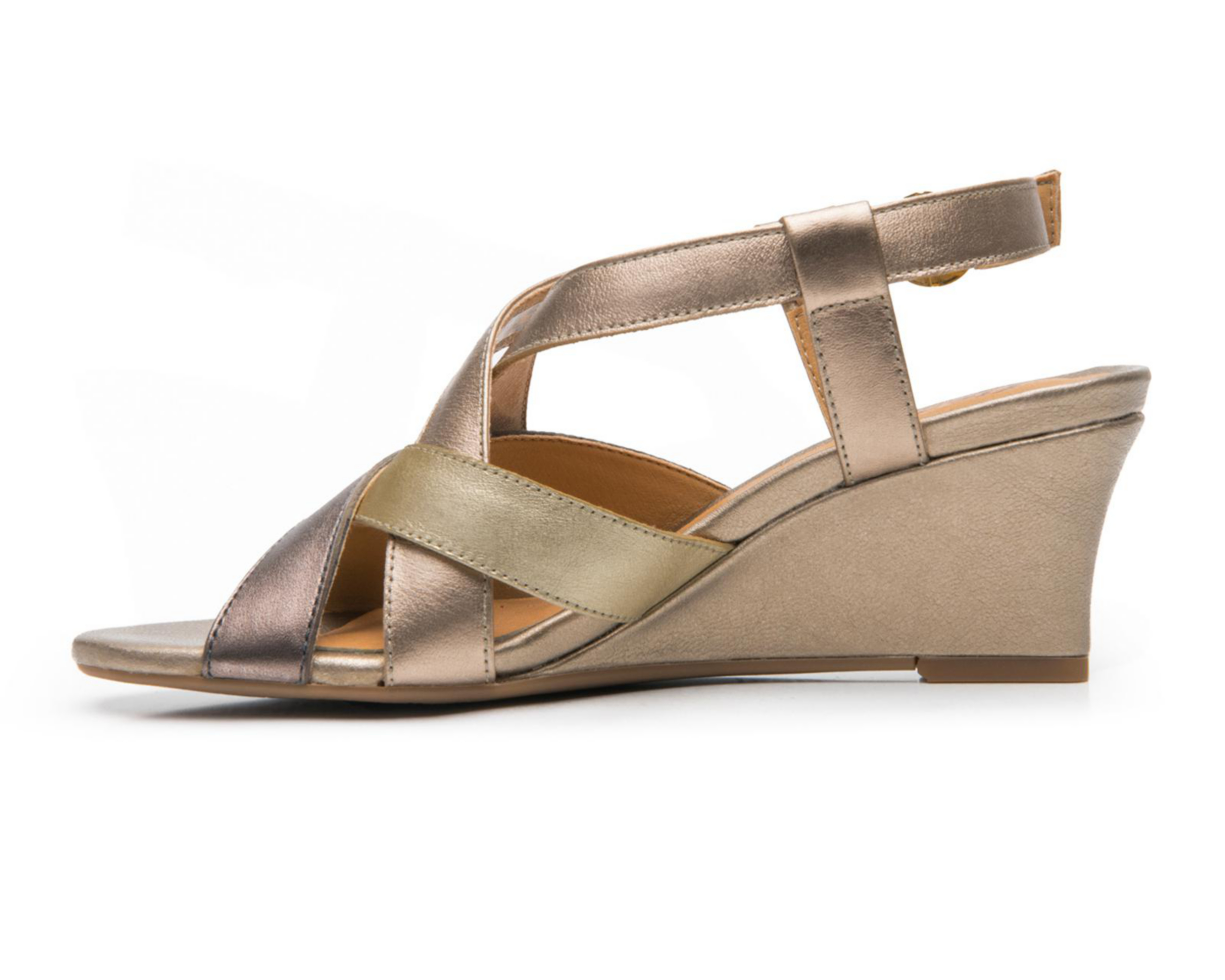 Foto 5 pulgar | Sandalias Casuales Flexi de Piel para Mujer